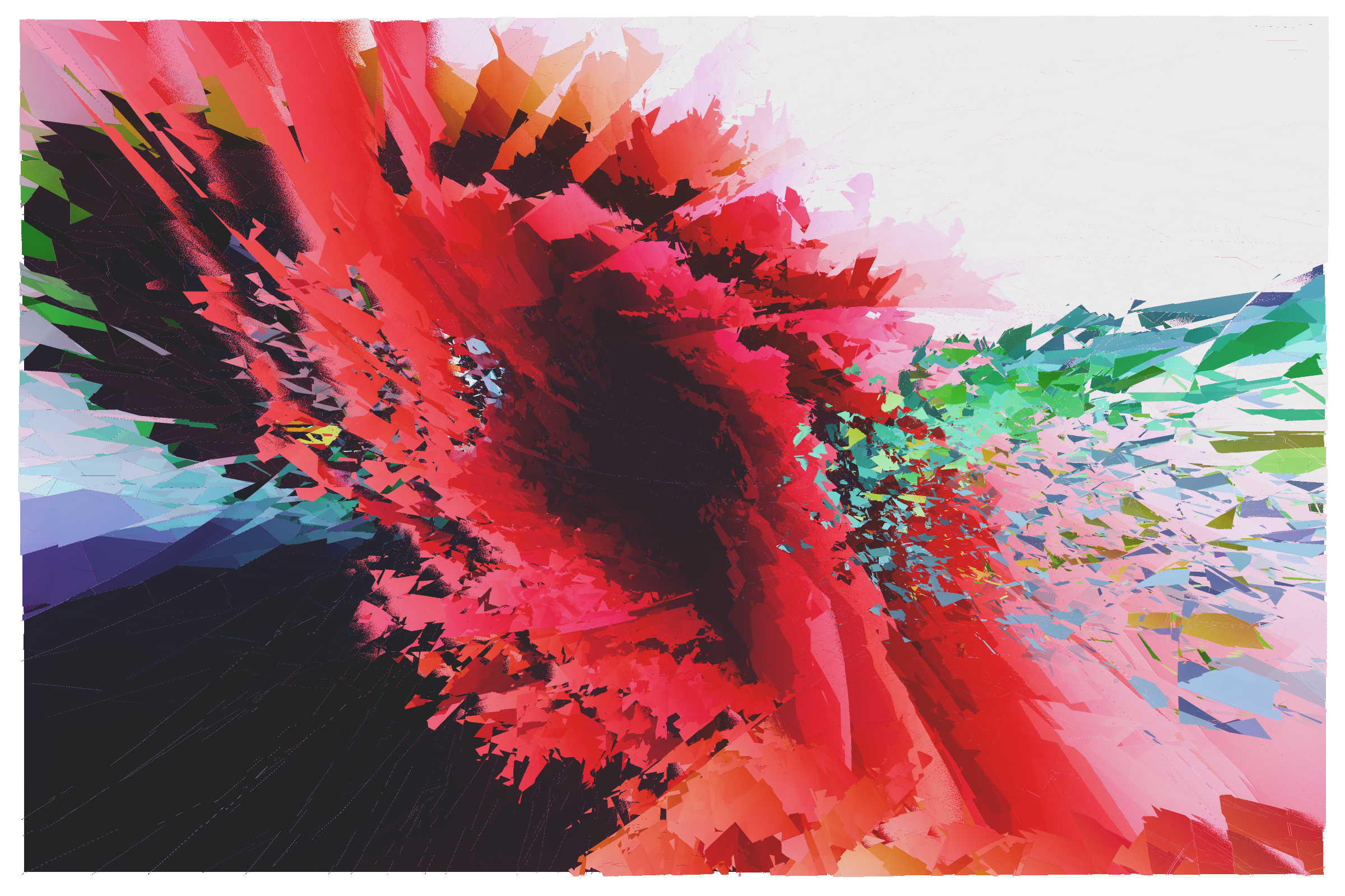 Art Blocks - Art Blocks v2 - Erratic #130 - NFT # 362000130