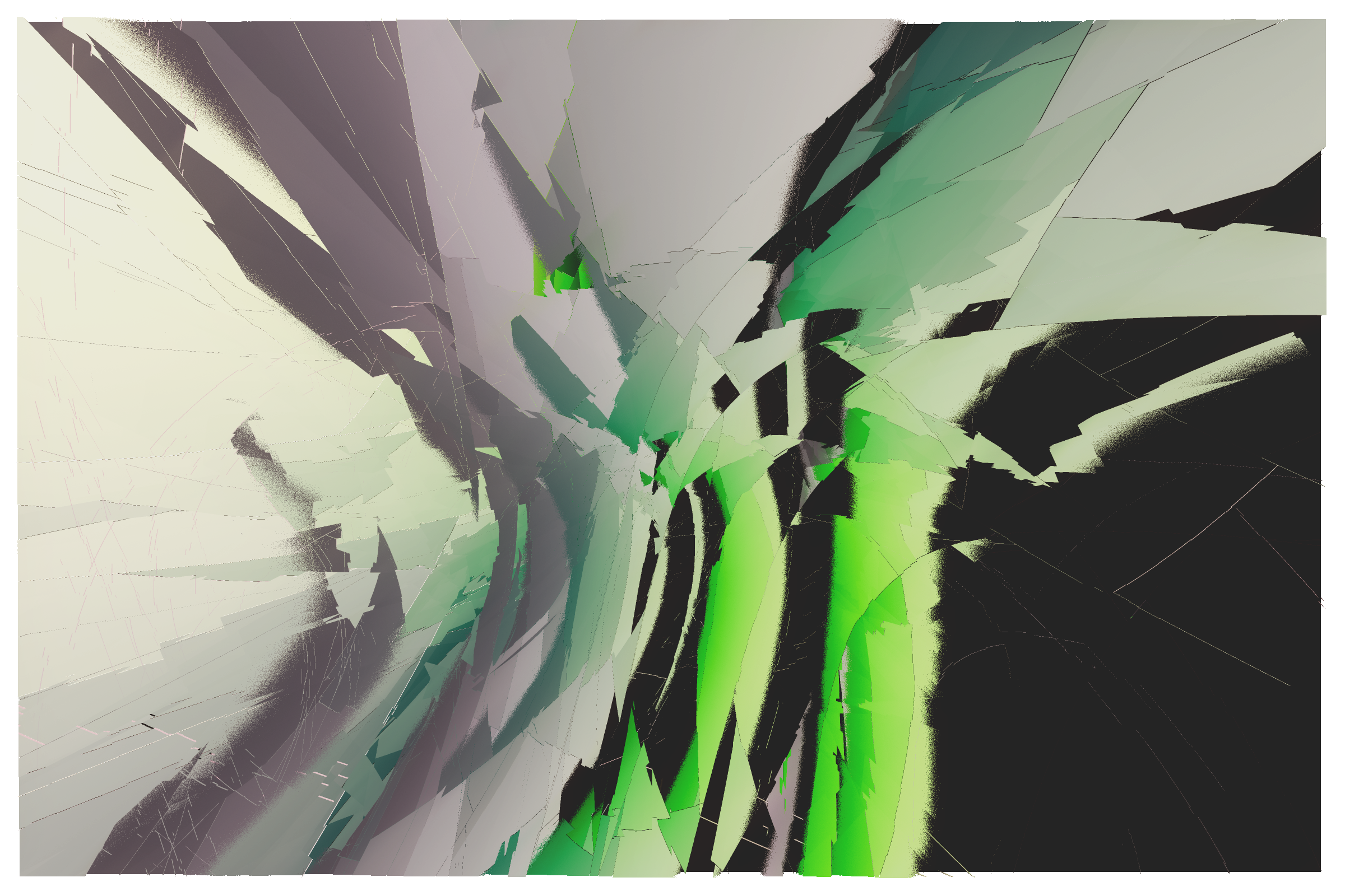 Art Blocks - Art Blocks v2 - Erratic #135 - NFT # 362000135