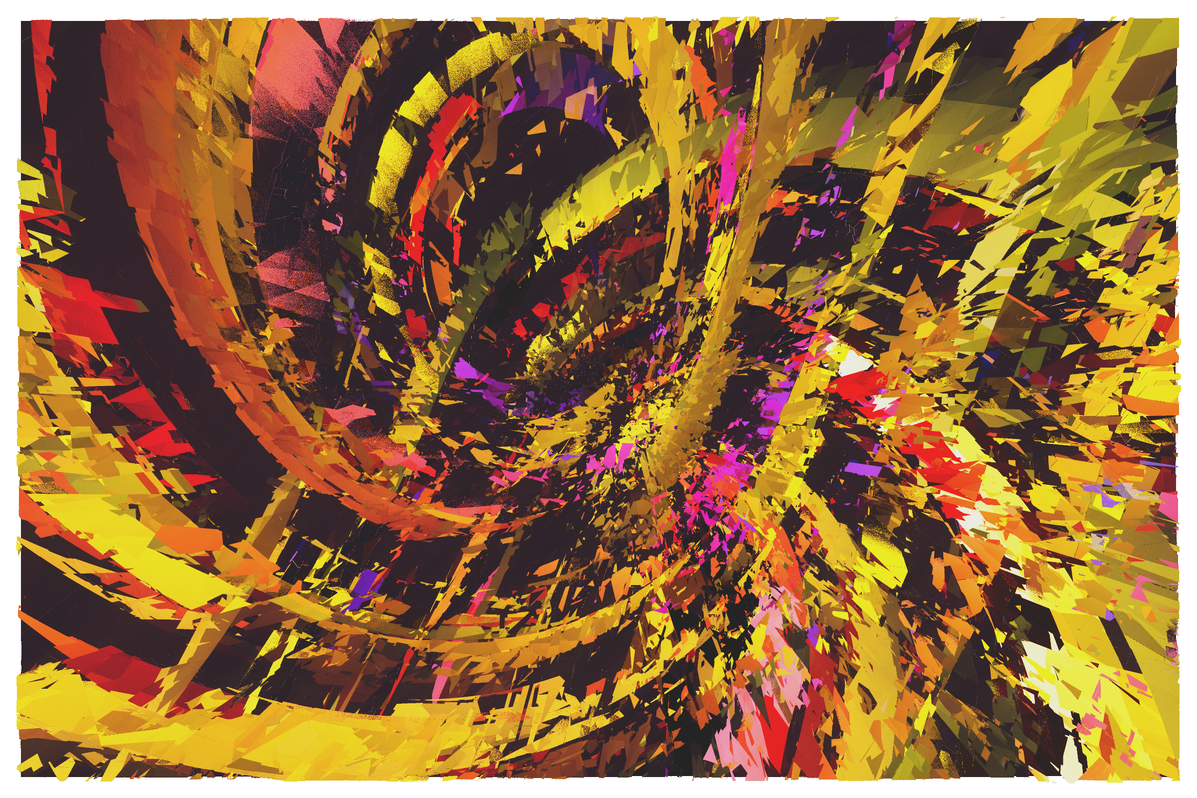 Art Blocks - Art Blocks v2 - Erratic #142 - NFT # 362000142