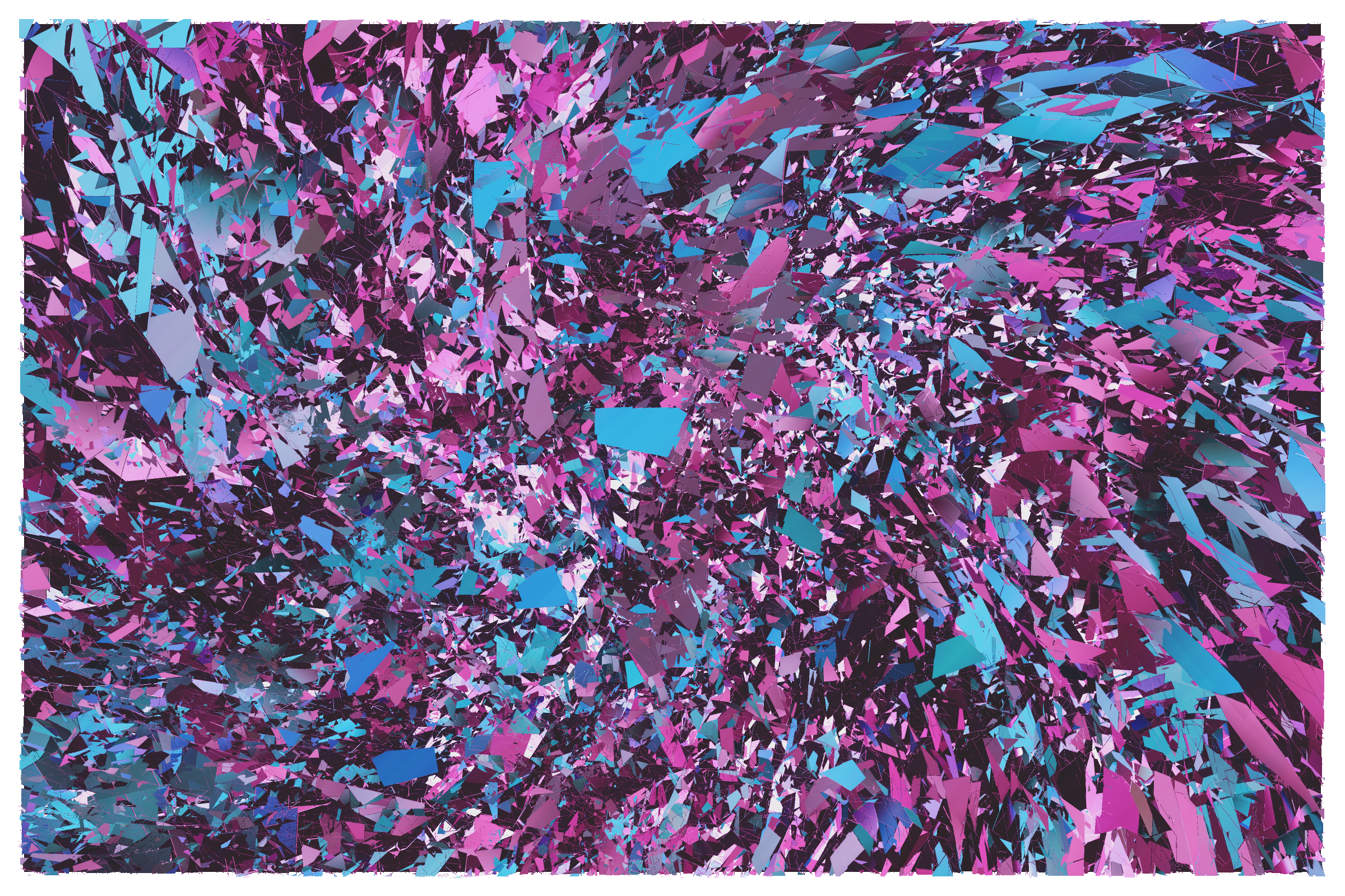 Art Blocks - Art Blocks v2 - Erratic #155 - NFT # 362000155