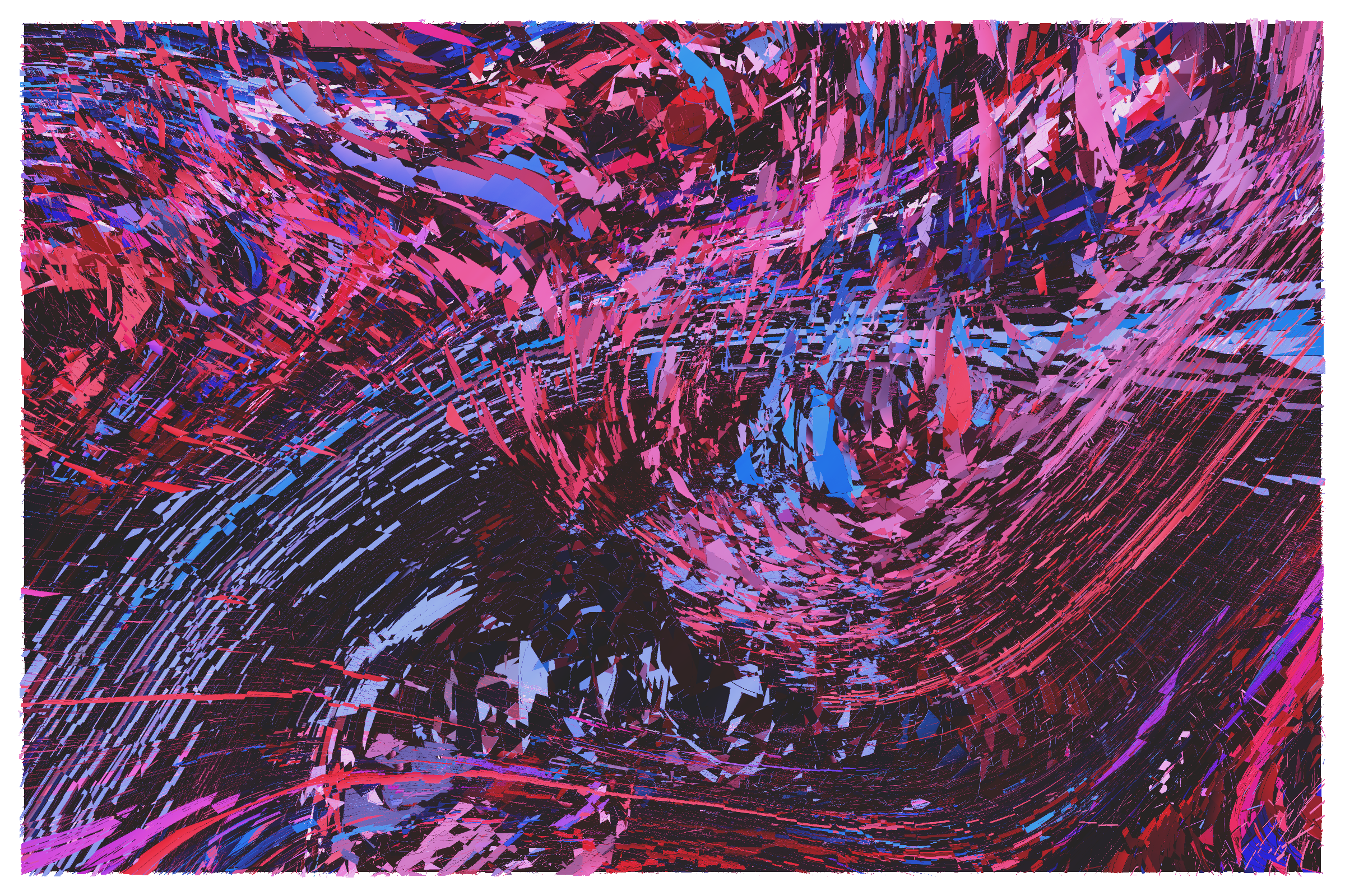 Art Blocks - Art Blocks v2 - Erratic #163 - NFT # 362000163