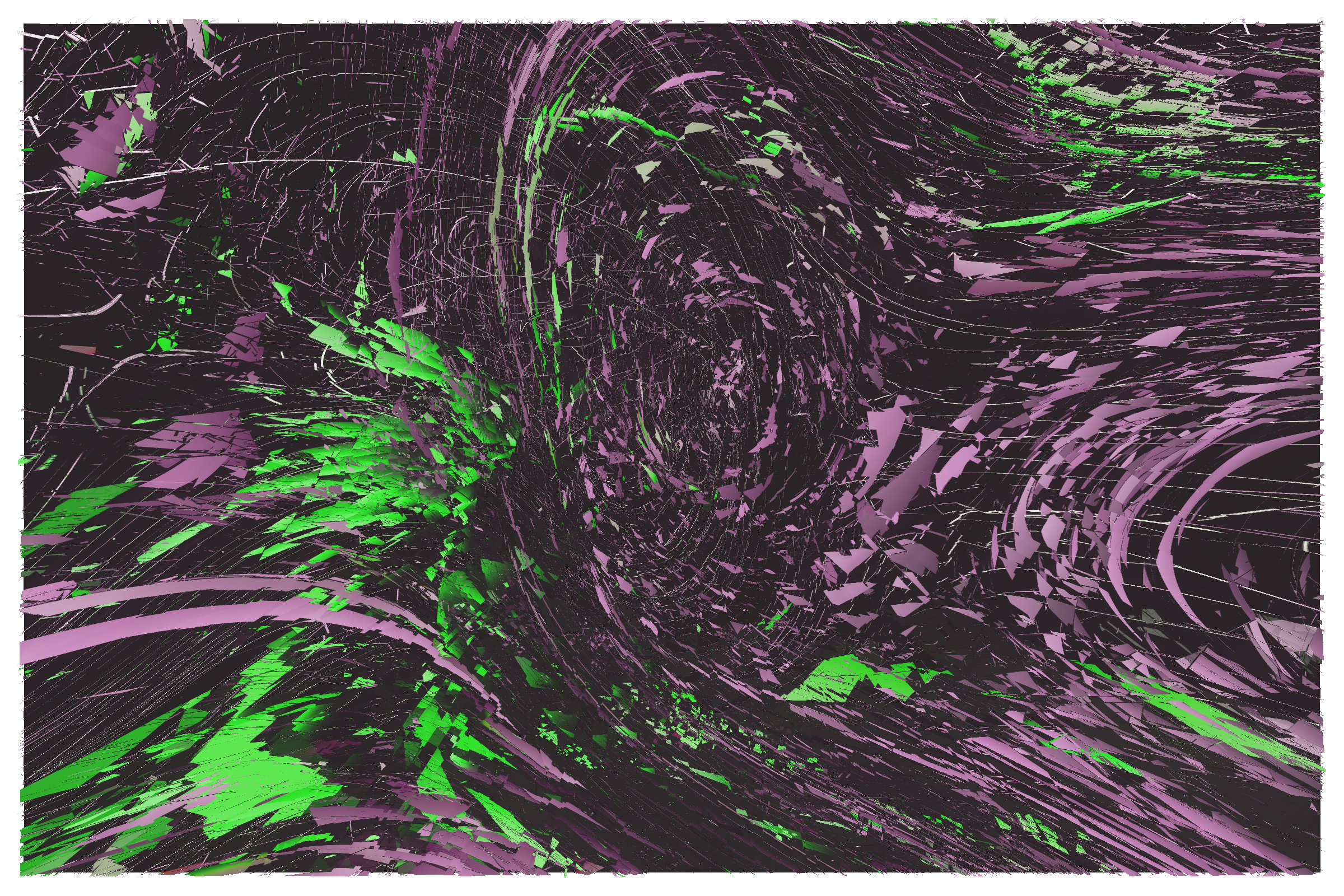 Art Blocks - Art Blocks v2 - Erratic #164 - NFT # 362000164