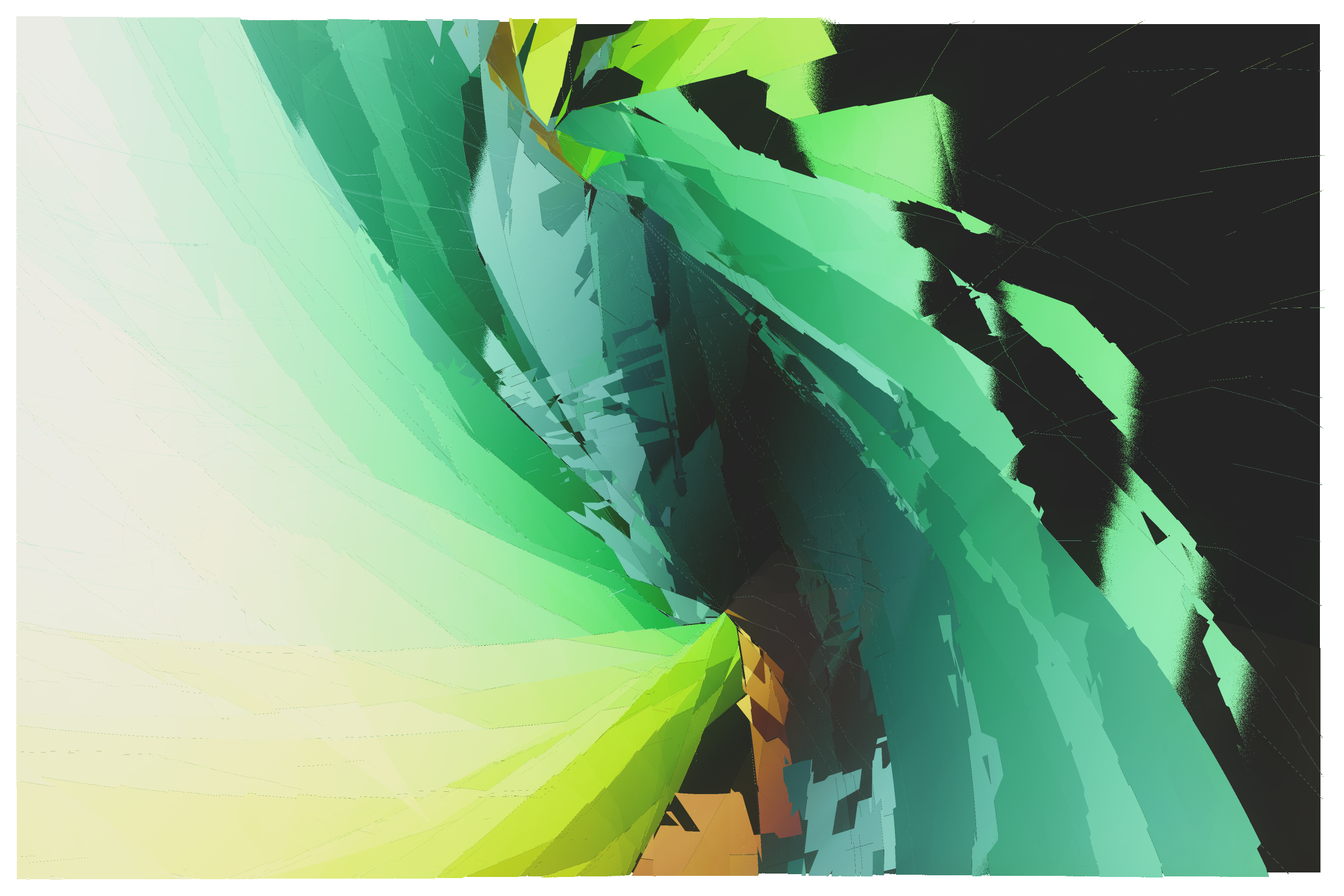 Art Blocks - Art Blocks v2 - Erratic #165 - NFT # 362000165