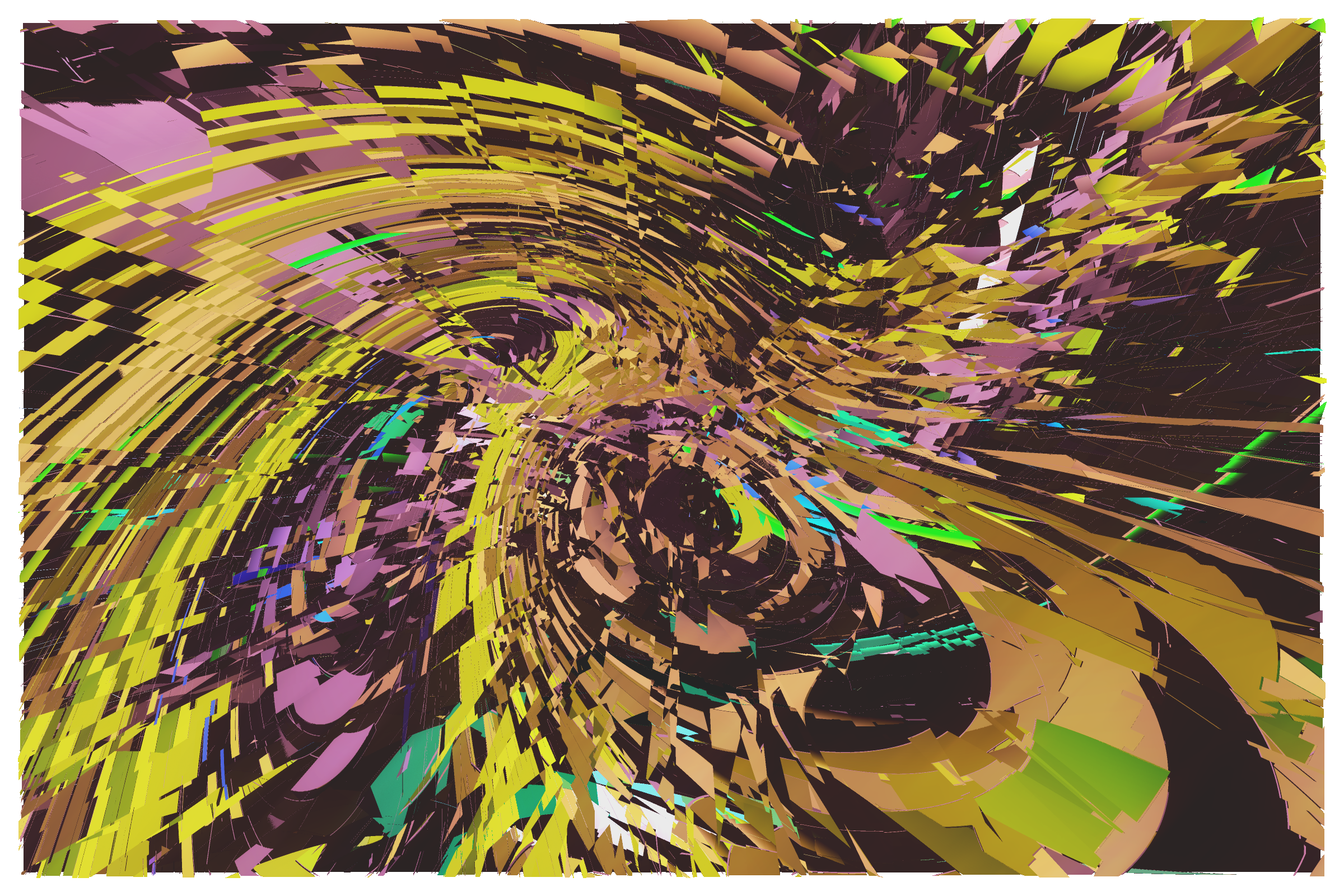 Art Blocks - Art Blocks v2 - Erratic #167 - NFT # 362000167