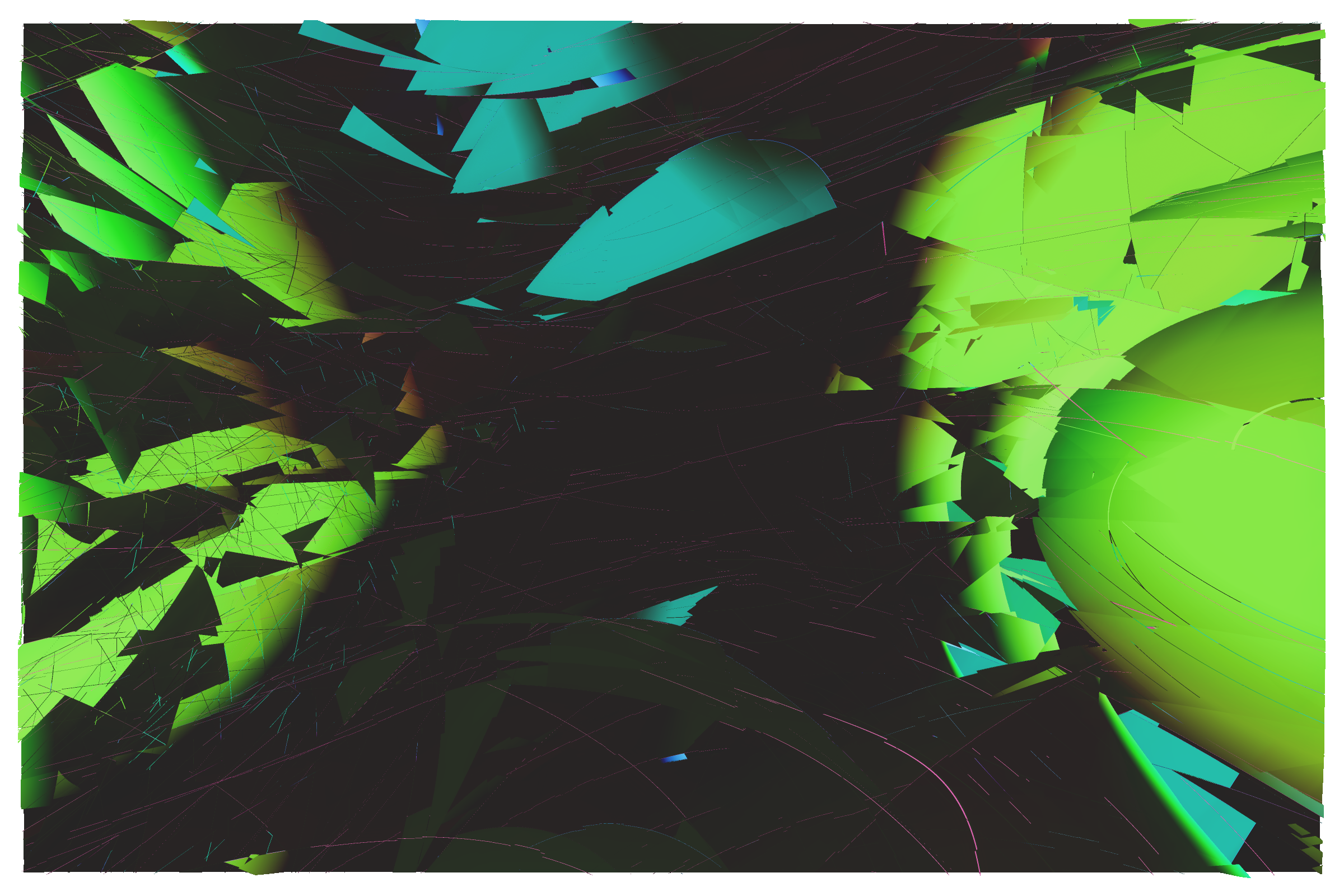 Art Blocks - Art Blocks v2 - Erratic #168 - NFT # 362000168