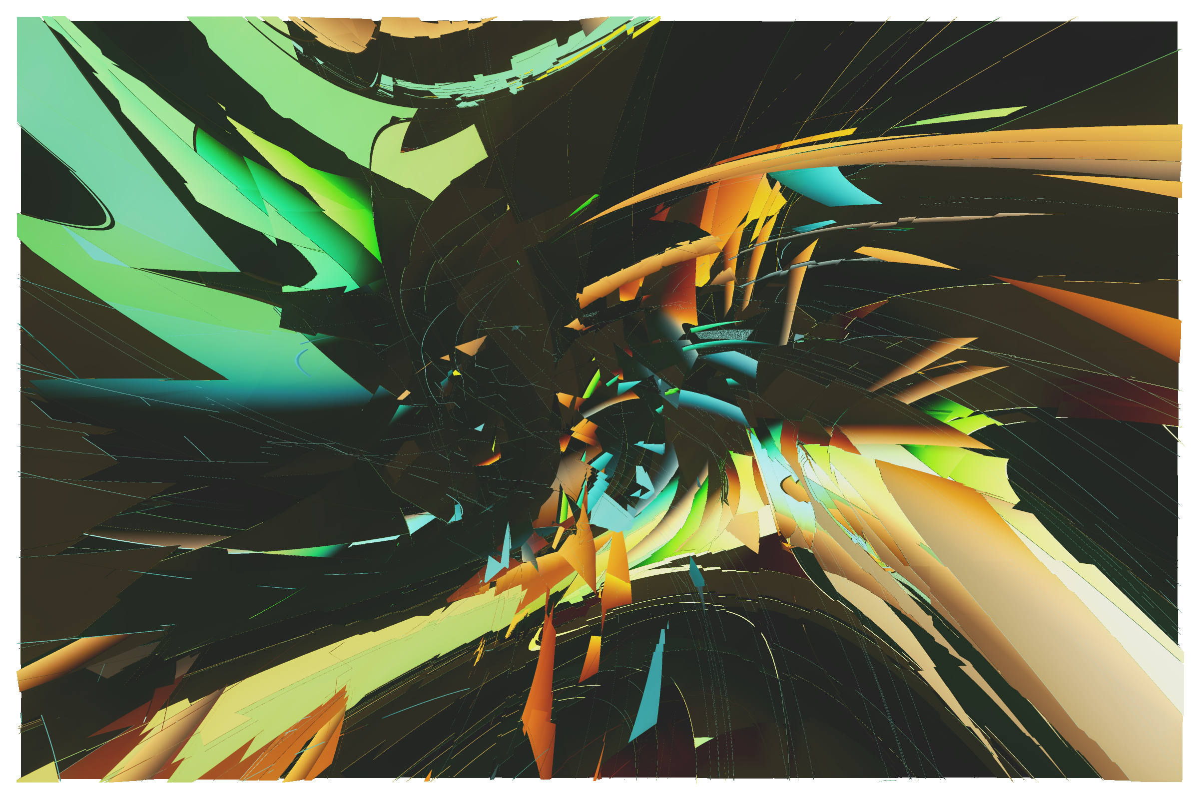 Art Blocks - Art Blocks v2 - Erratic #170 - NFT # 362000170