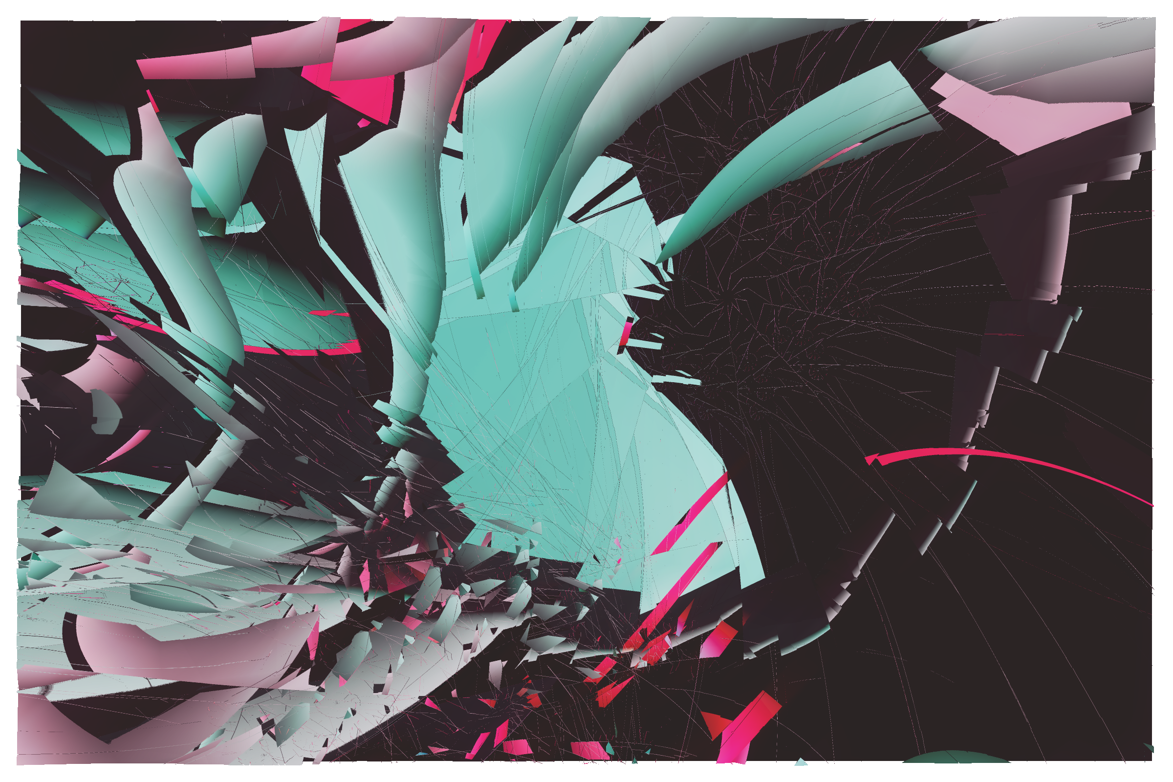 Art Blocks - Art Blocks v2 - Erratic #172 - NFT # 362000172