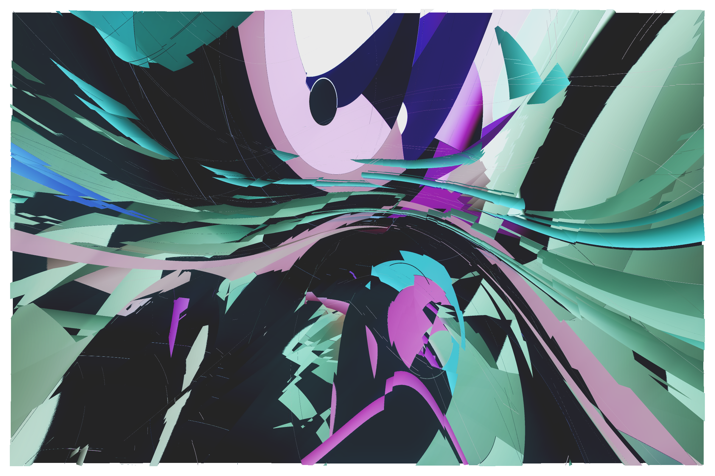 Art Blocks - Art Blocks v2 - Erratic #184 - NFT # 362000184