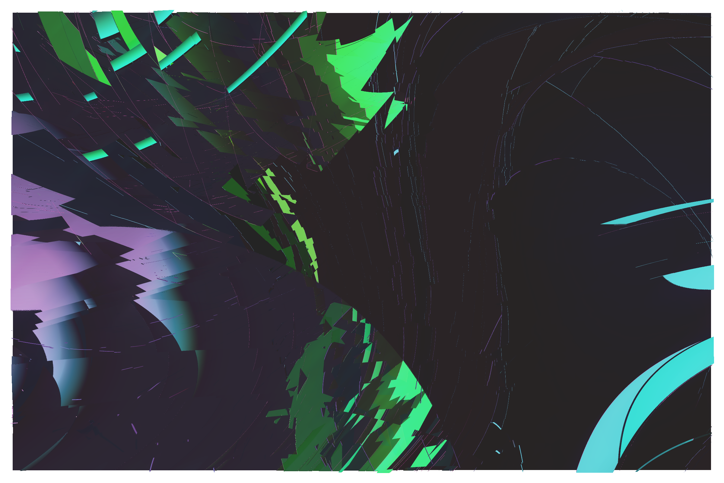 Art Blocks - Art Blocks v2 - Erratic #186 - NFT # 362000186