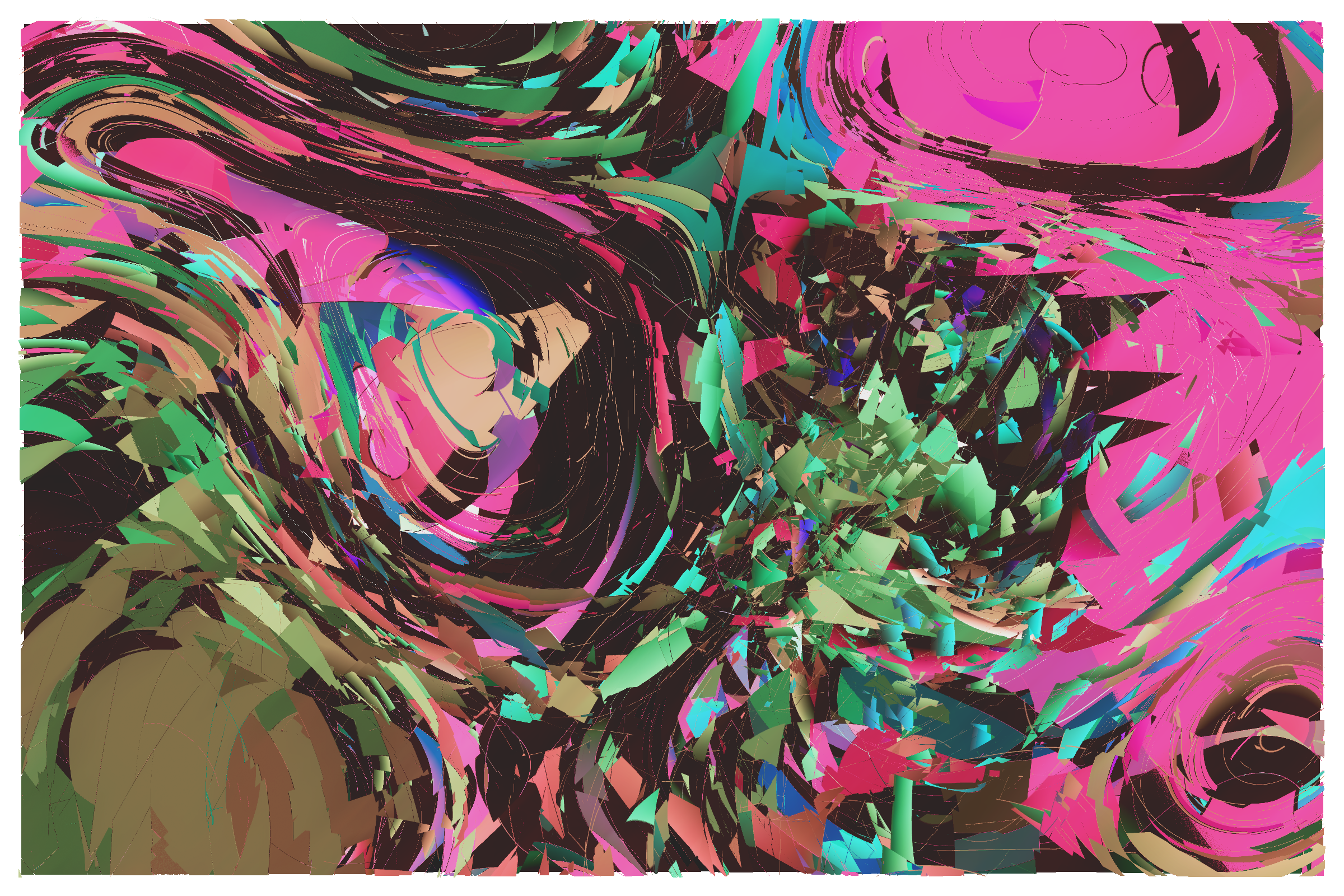 Art Blocks - Art Blocks v2 - Erratic #187 - NFT # 362000187