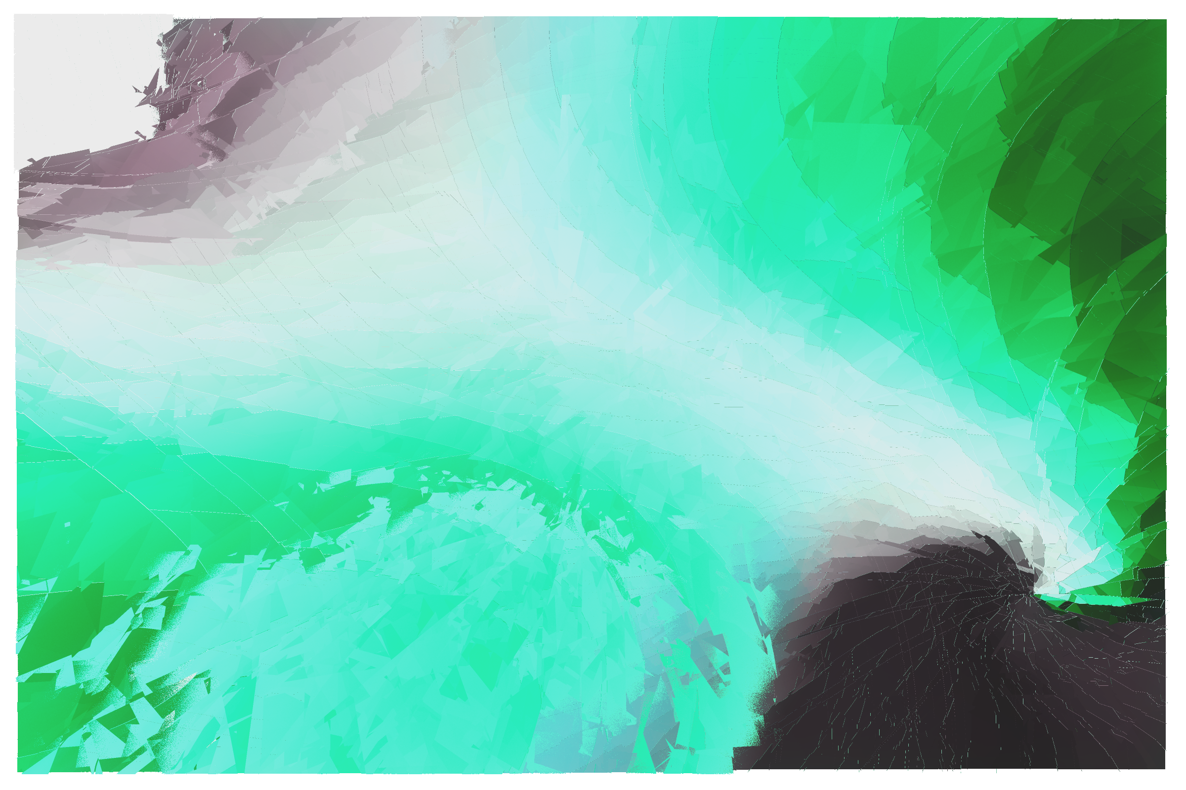 Art Blocks - Art Blocks v2 - Erratic #191 - NFT # 362000191