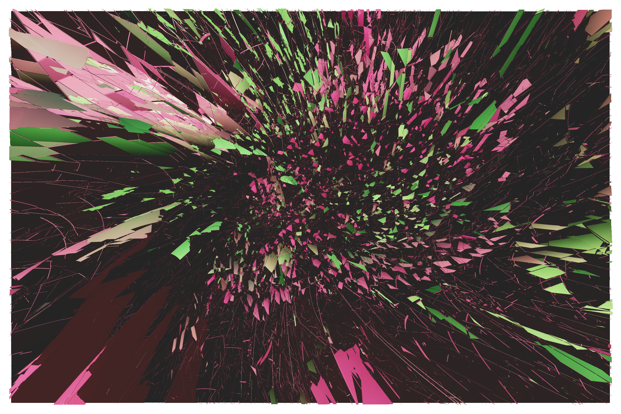 Art Blocks - Art Blocks v2 - Erratic #200 - NFT # 362000200