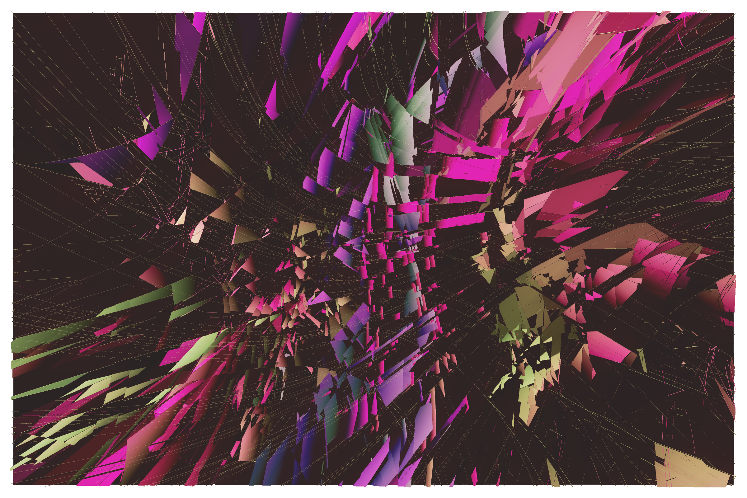 Art Blocks - Art Blocks v2 - Erratic #207 - NFT # 362000207