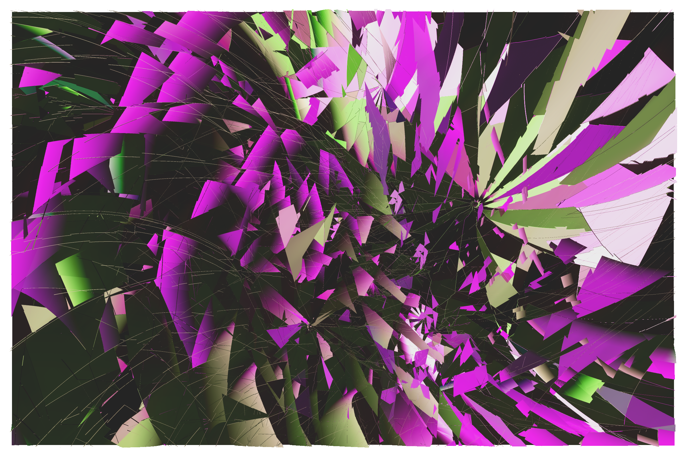 Art Blocks - Art Blocks v2 - Erratic #222 - NFT # 362000222