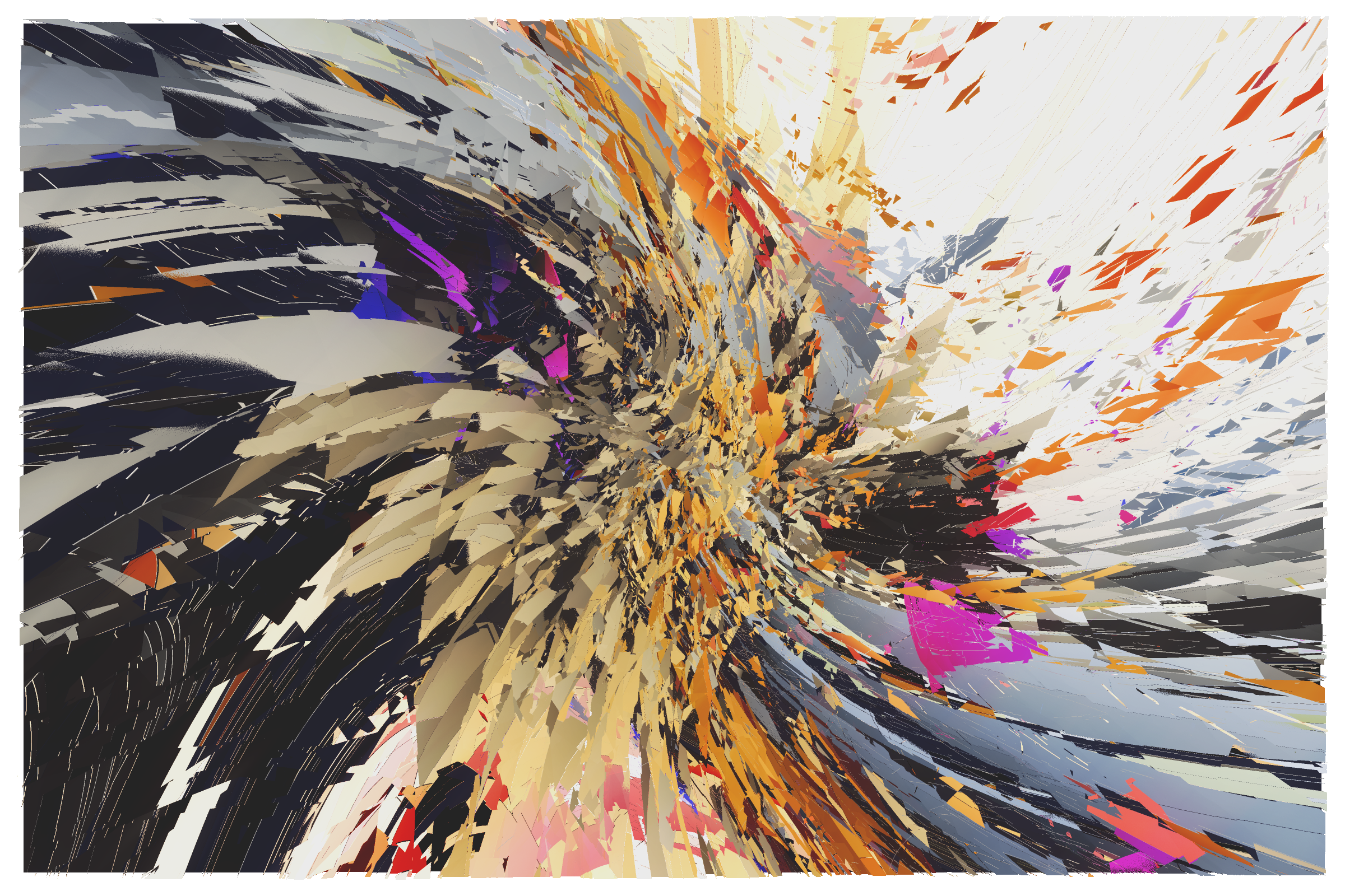 Art Blocks - Art Blocks v2 - Erratic #229 - NFT # 362000229