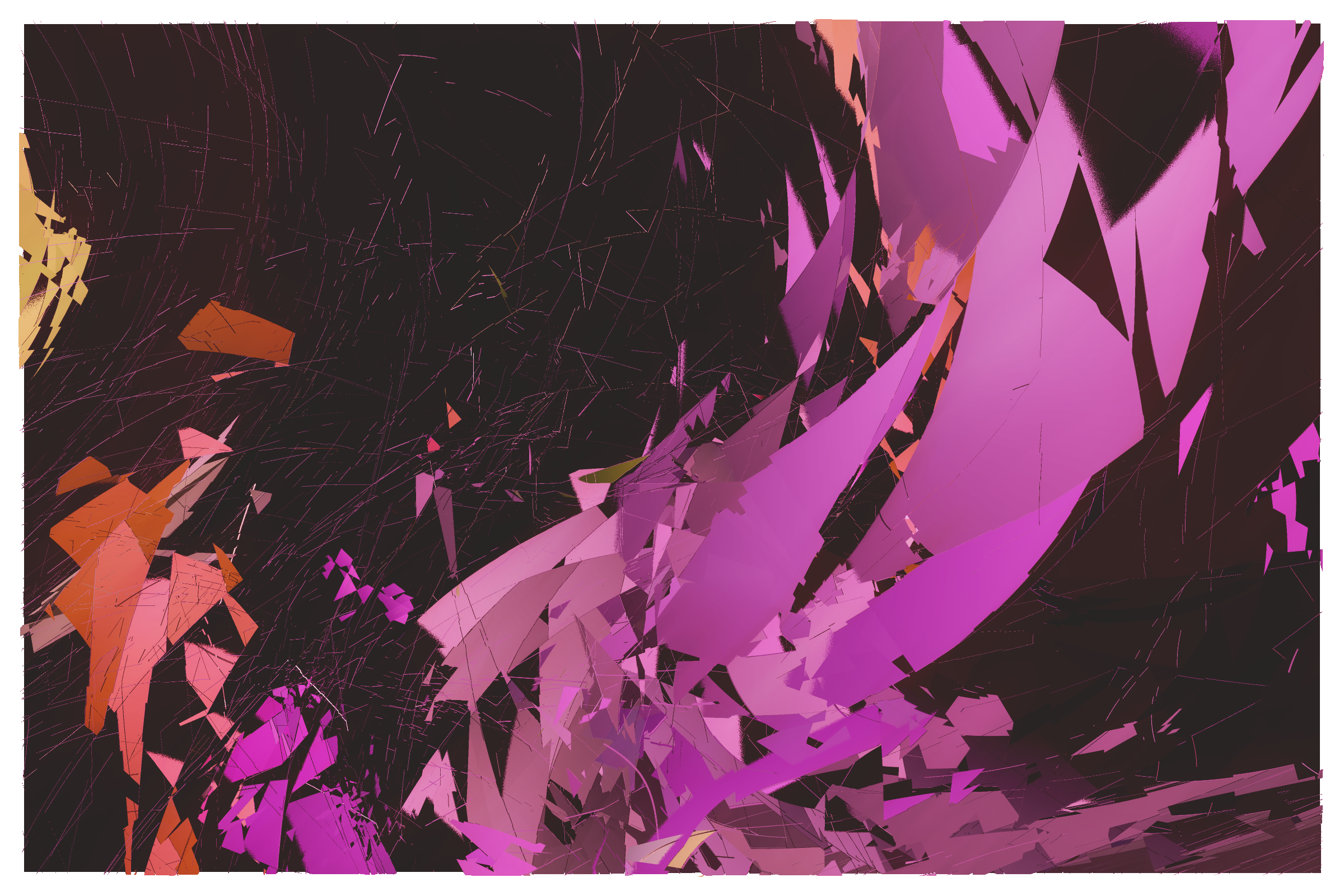 Art Blocks - Art Blocks v2 - Erratic #233 - NFT # 362000233