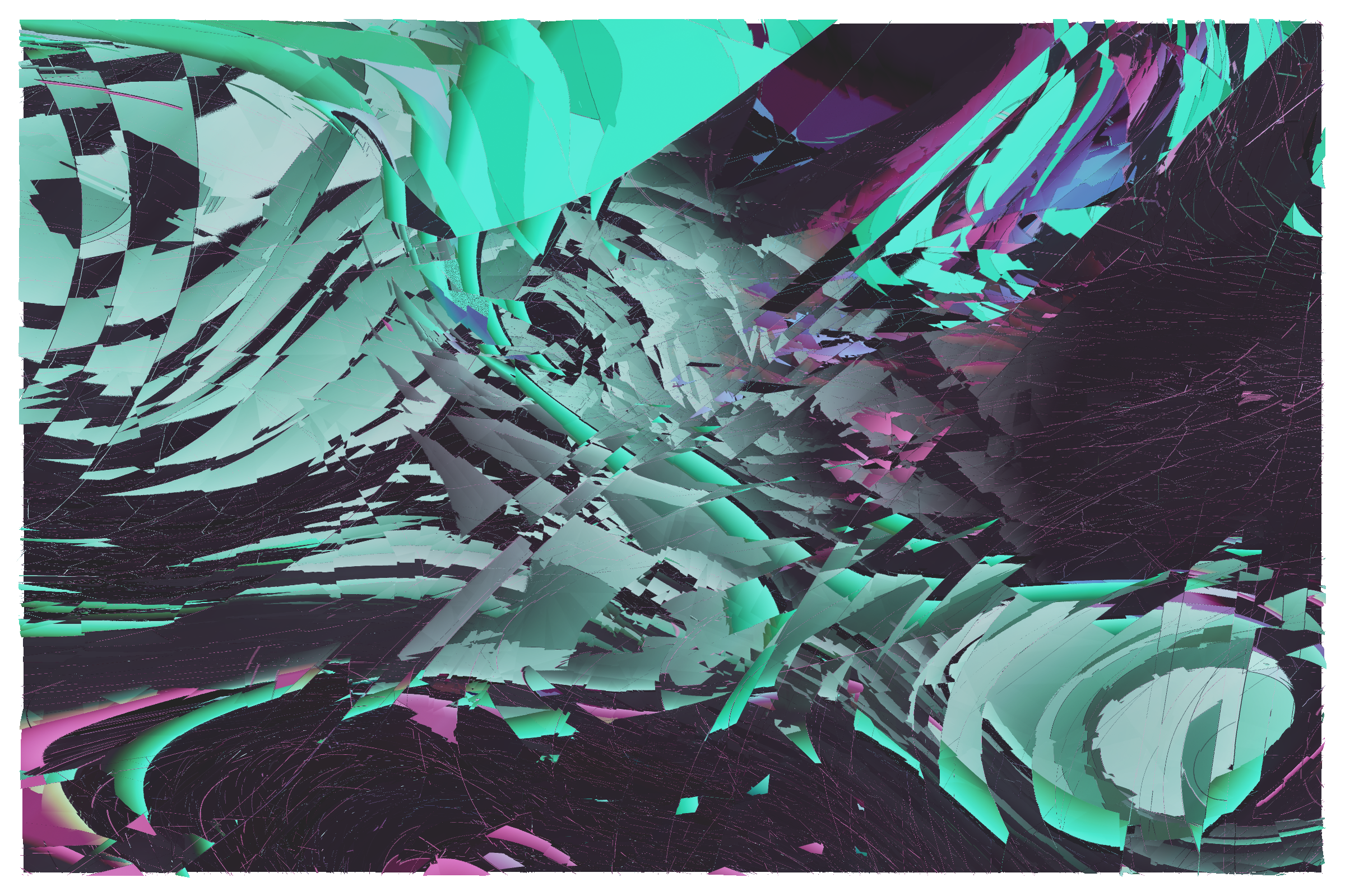 Art Blocks - Art Blocks v2 - Erratic #240 - NFT # 362000240