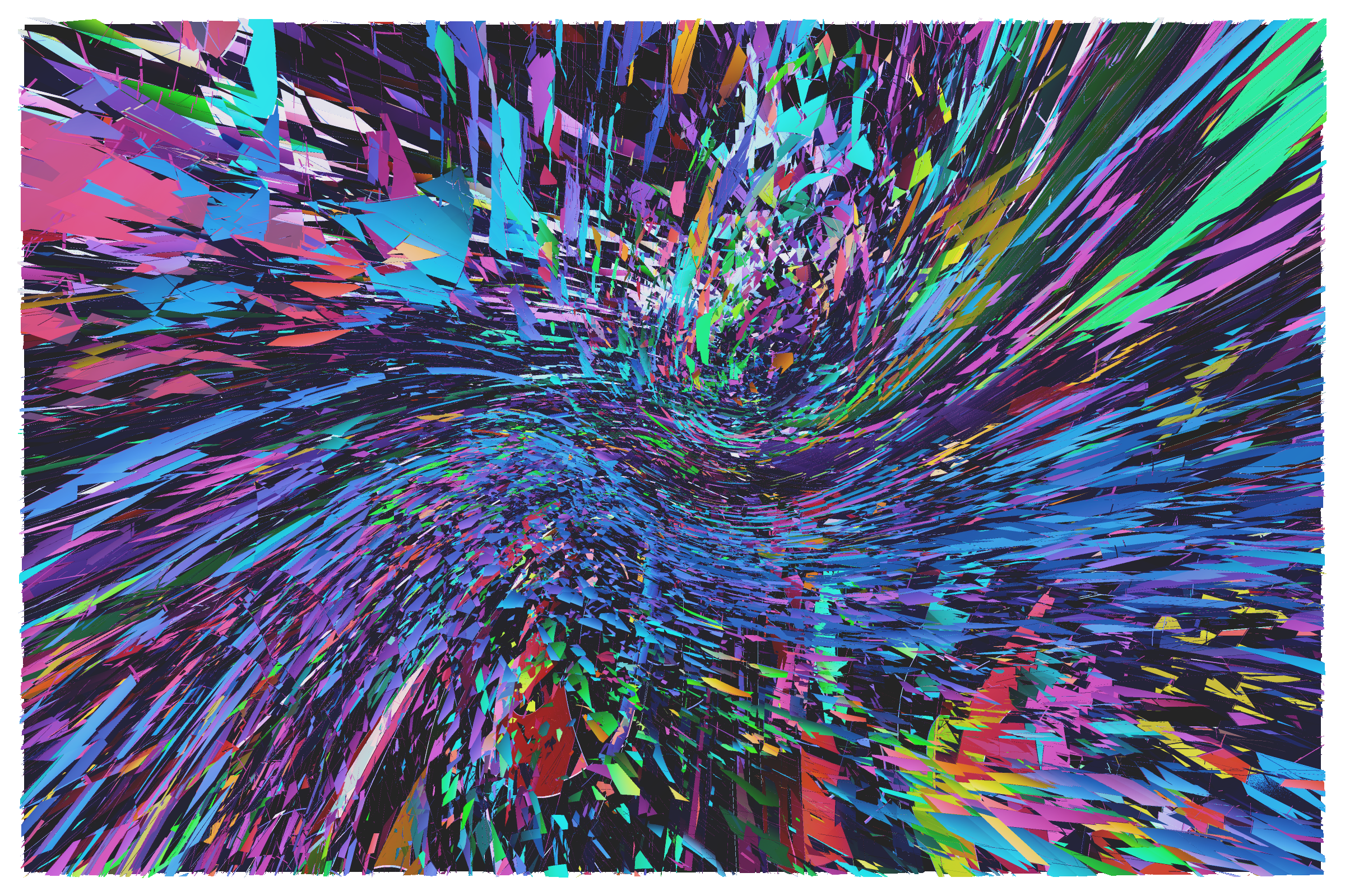 Art Blocks - Art Blocks v2 - Erratic #241 - NFT # 362000241