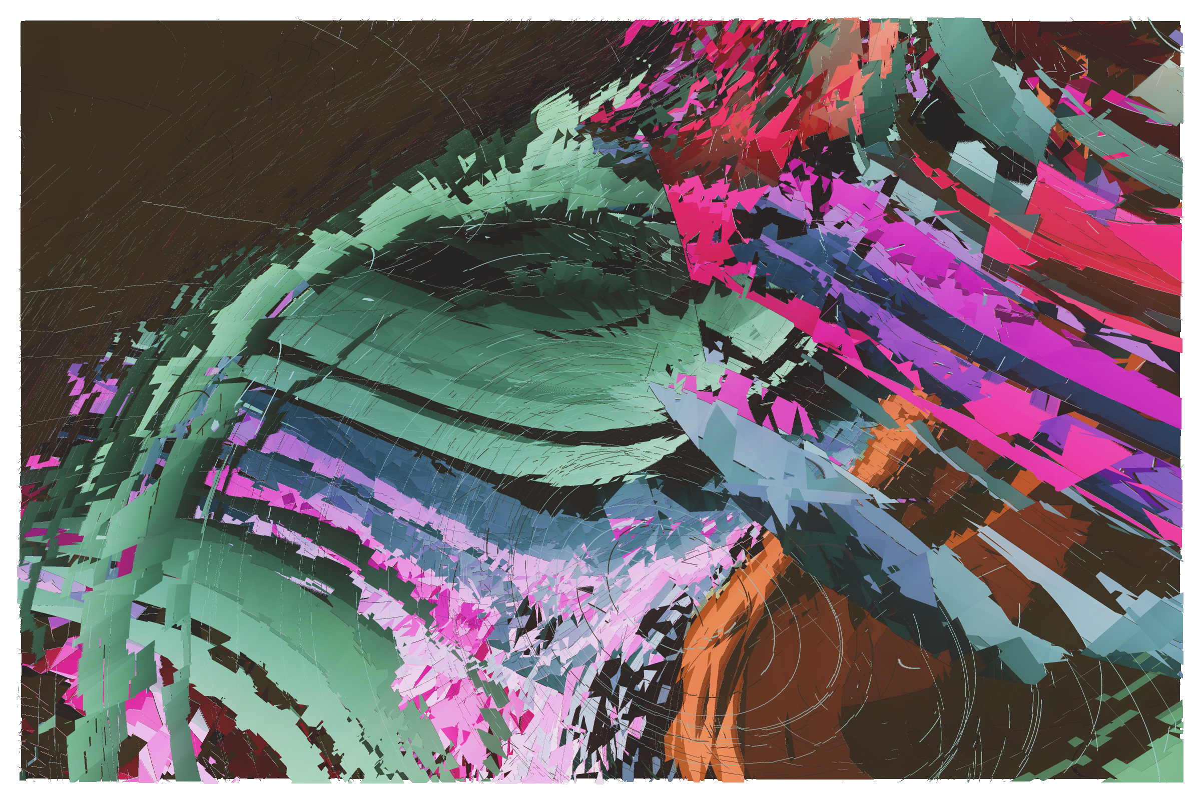 Art Blocks - Art Blocks v2 - Erratic #248 - NFT # 362000248