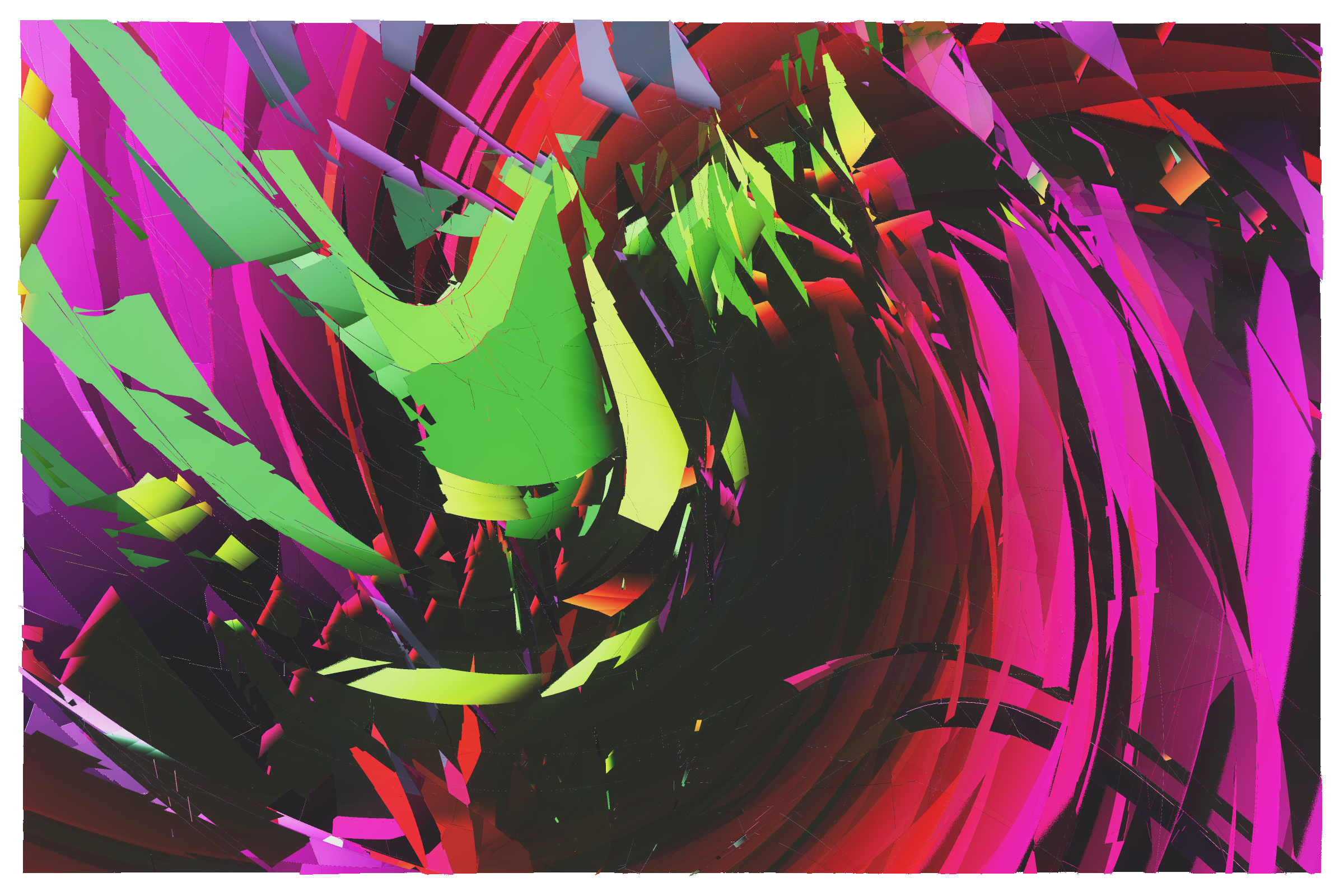 Art Blocks - Art Blocks v2 - Erratic #257 - NFT # 362000257