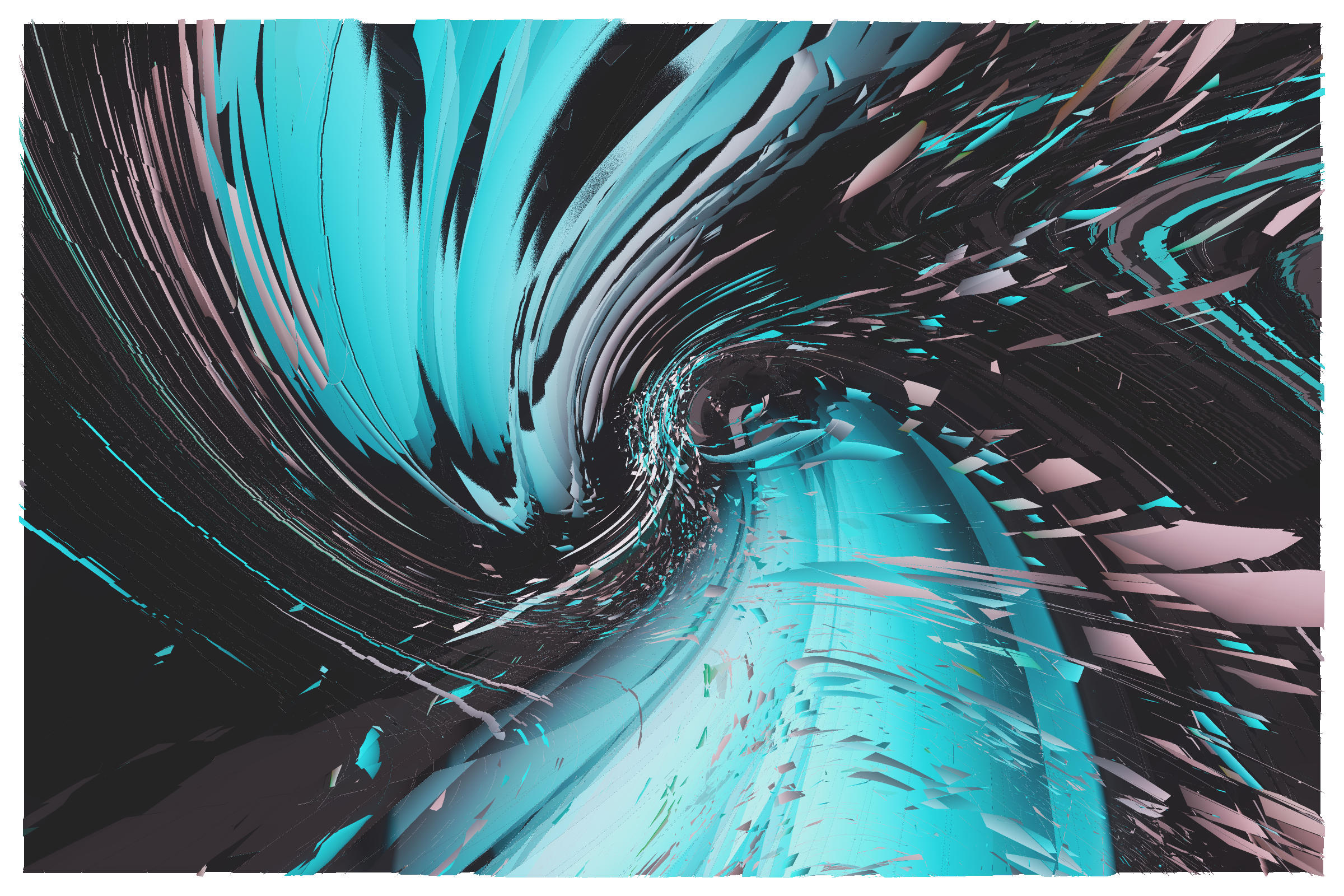 Art Blocks - Art Blocks v2 - Erratic #258 - NFT # 362000258