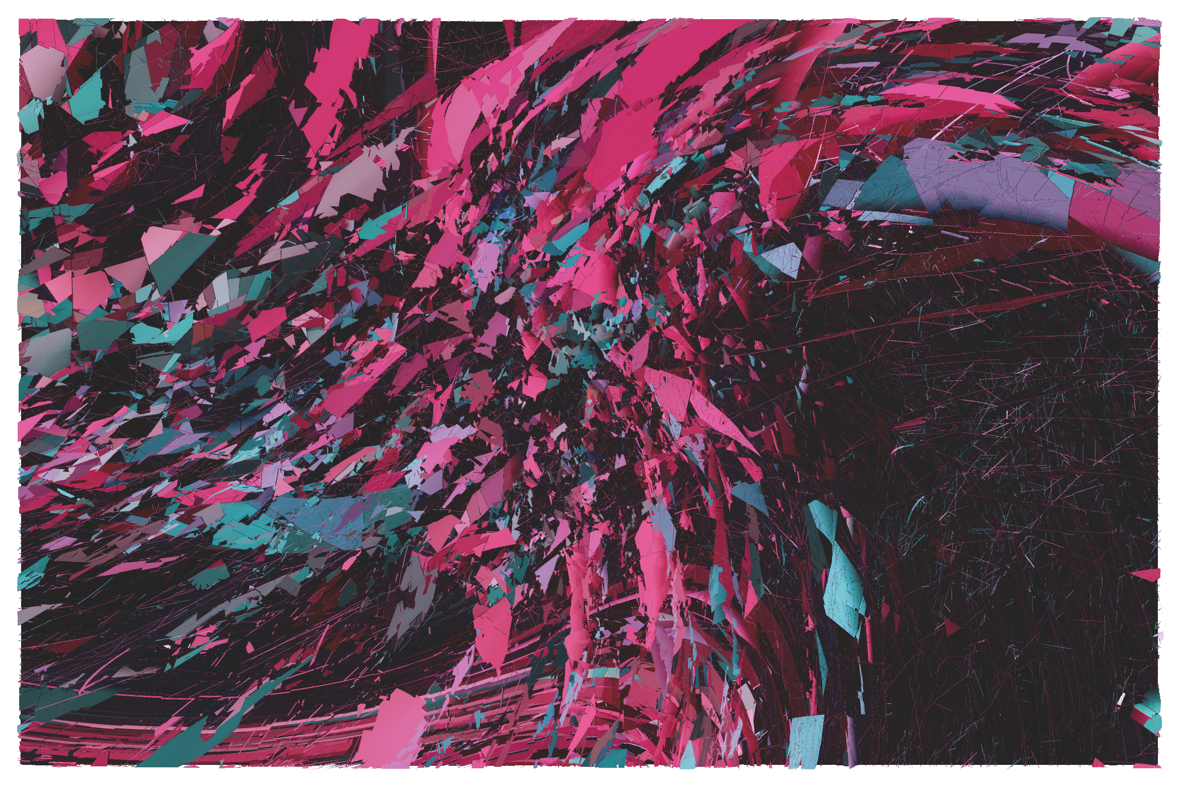 Art Blocks - Art Blocks v2 - Erratic #261 - NFT # 362000261