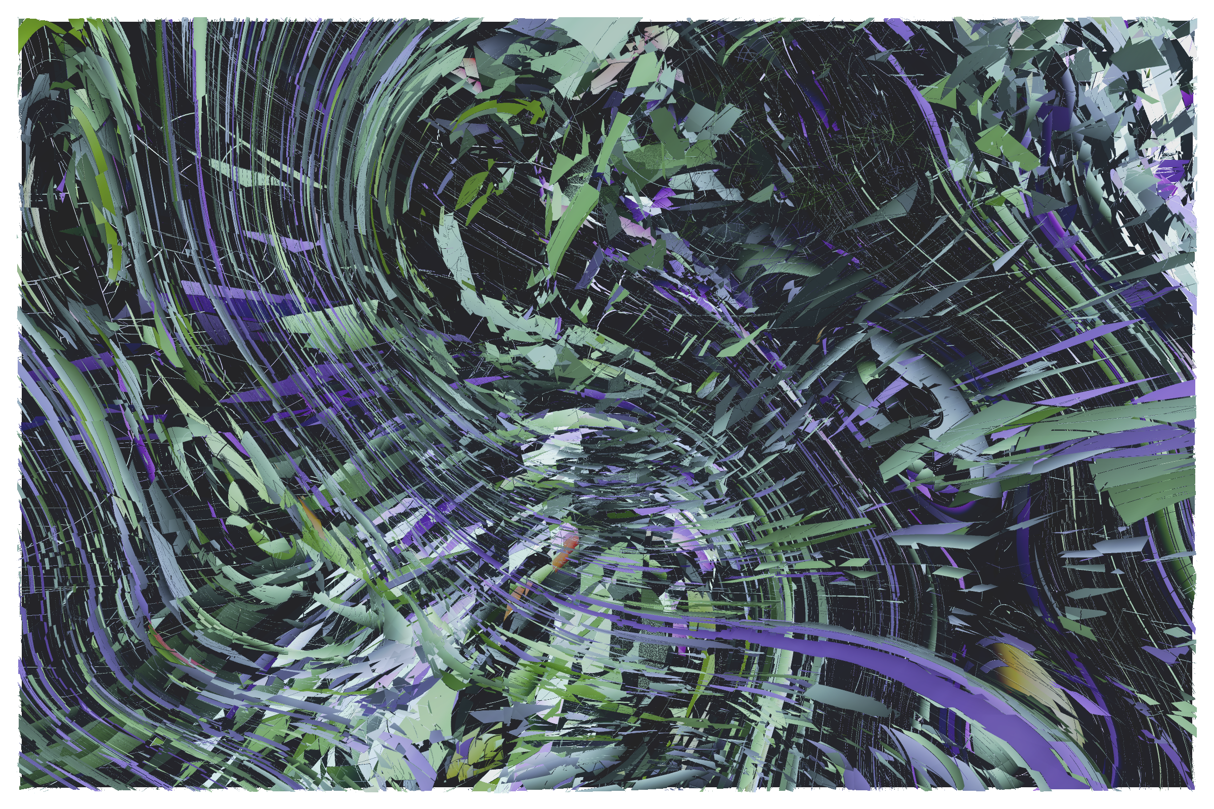 Art Blocks - Art Blocks v2 - Erratic #267 - NFT # 362000267