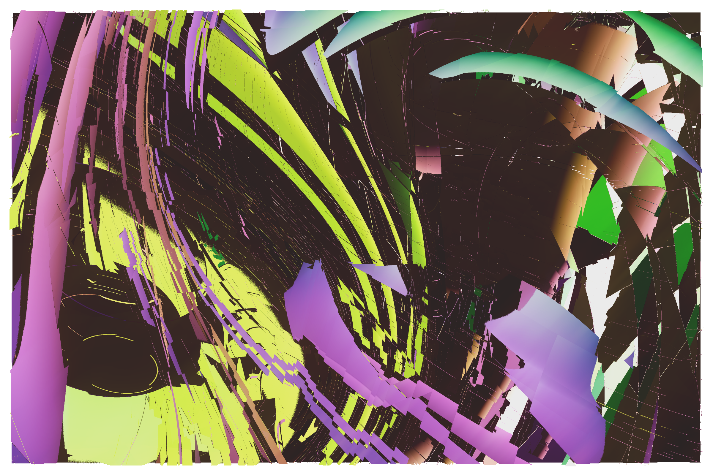 Art Blocks - Art Blocks v2 - Erratic #268 - NFT # 362000268