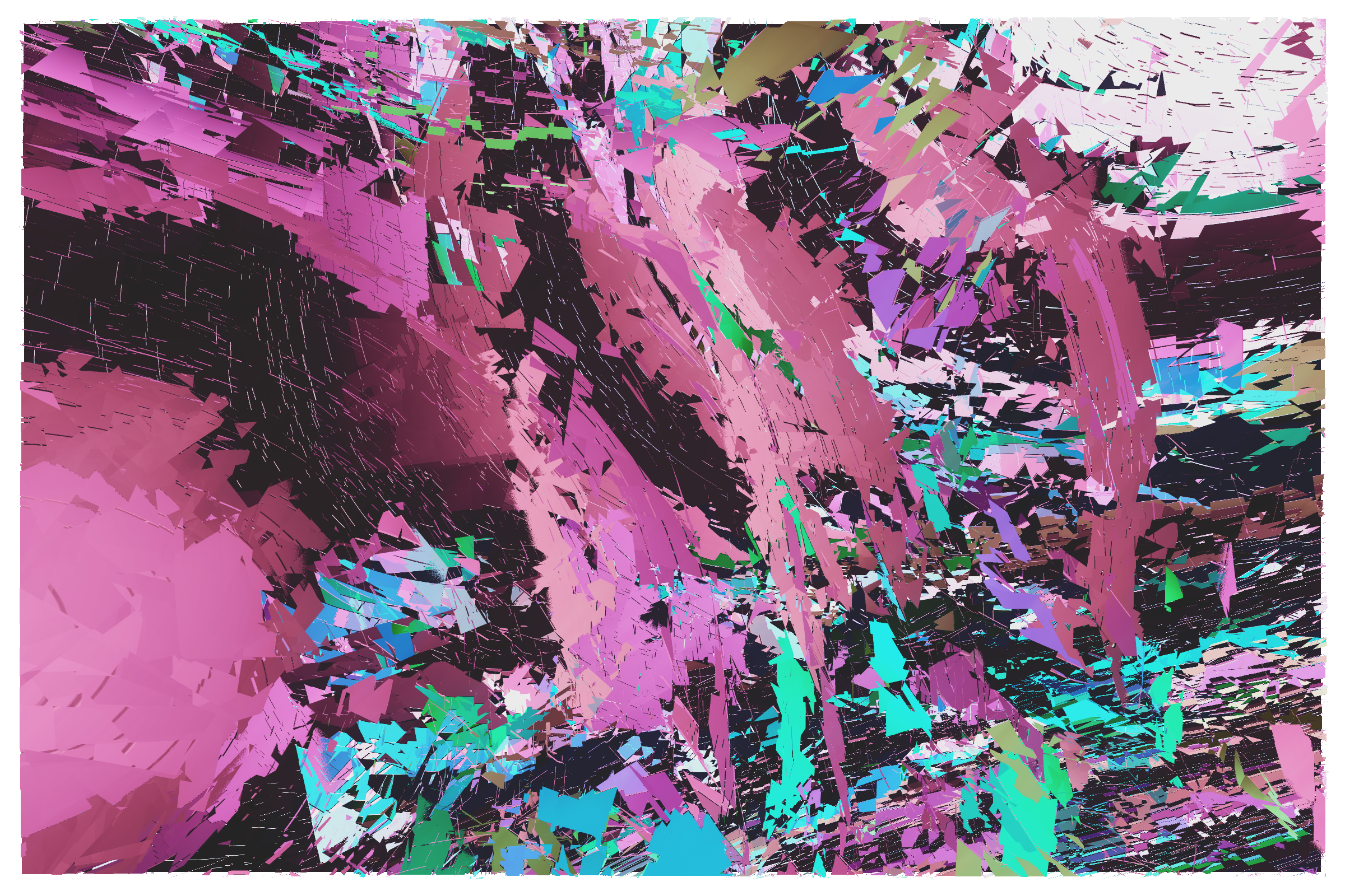 Art Blocks - Art Blocks v2 - Erratic #277 - NFT # 362000277