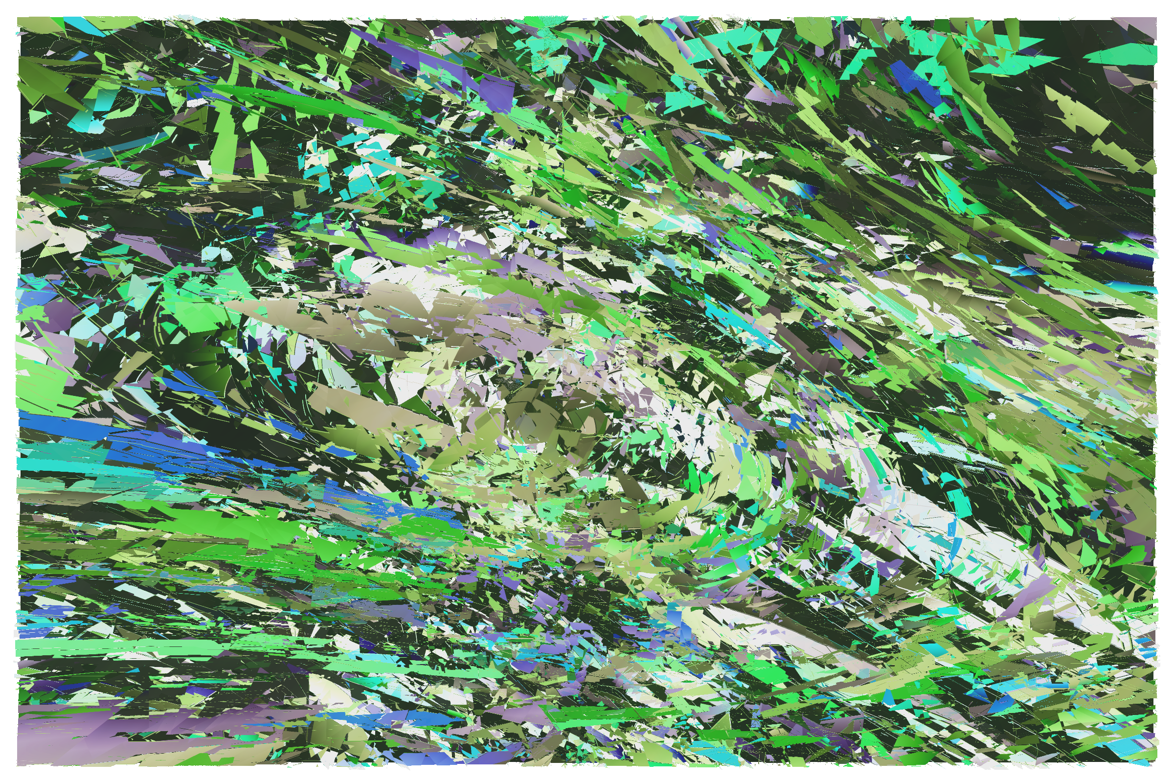 Art Blocks - Art Blocks v2 - Erratic #284 - NFT # 362000284