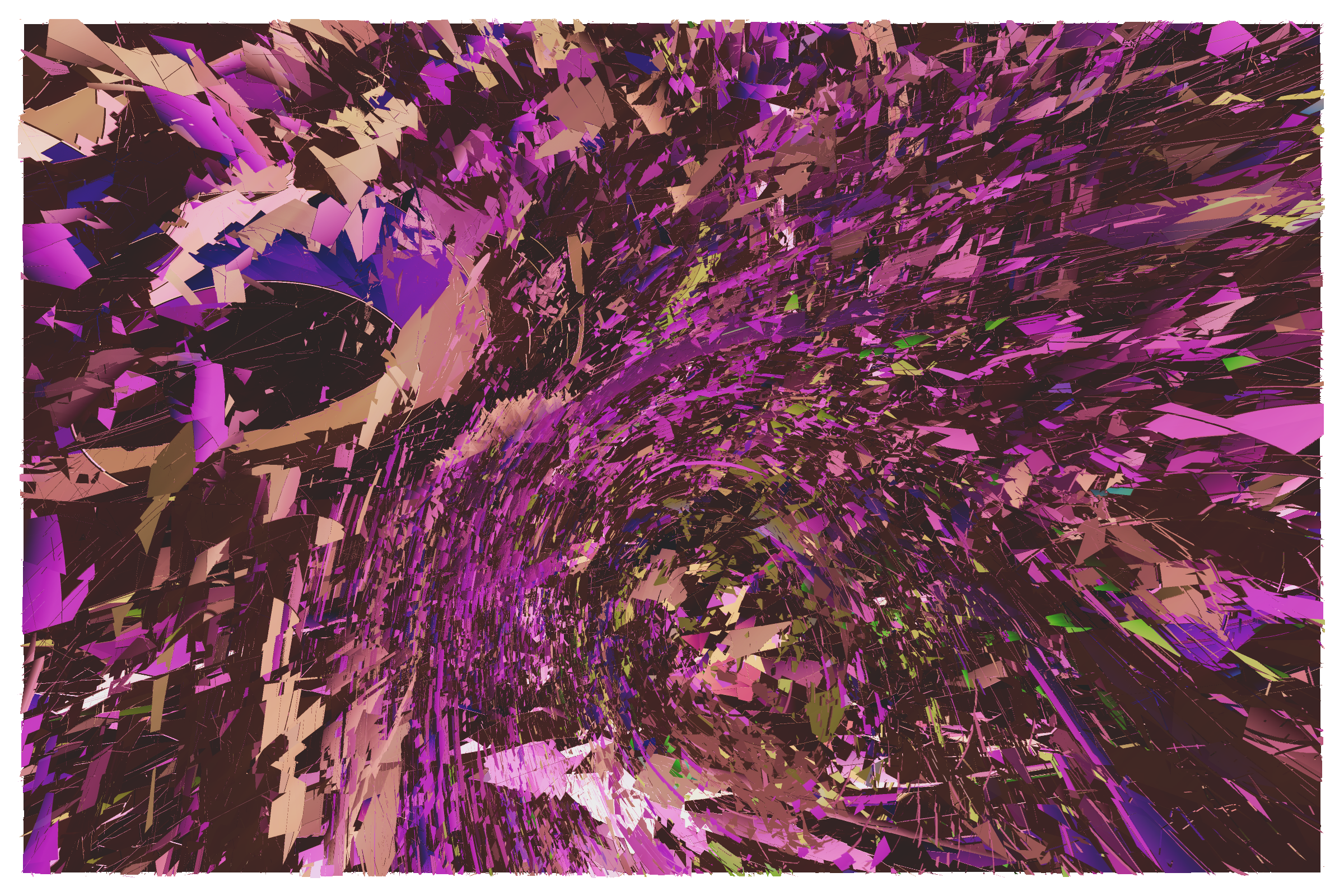 Art Blocks - Art Blocks v2 - Erratic #285 - NFT # 362000285