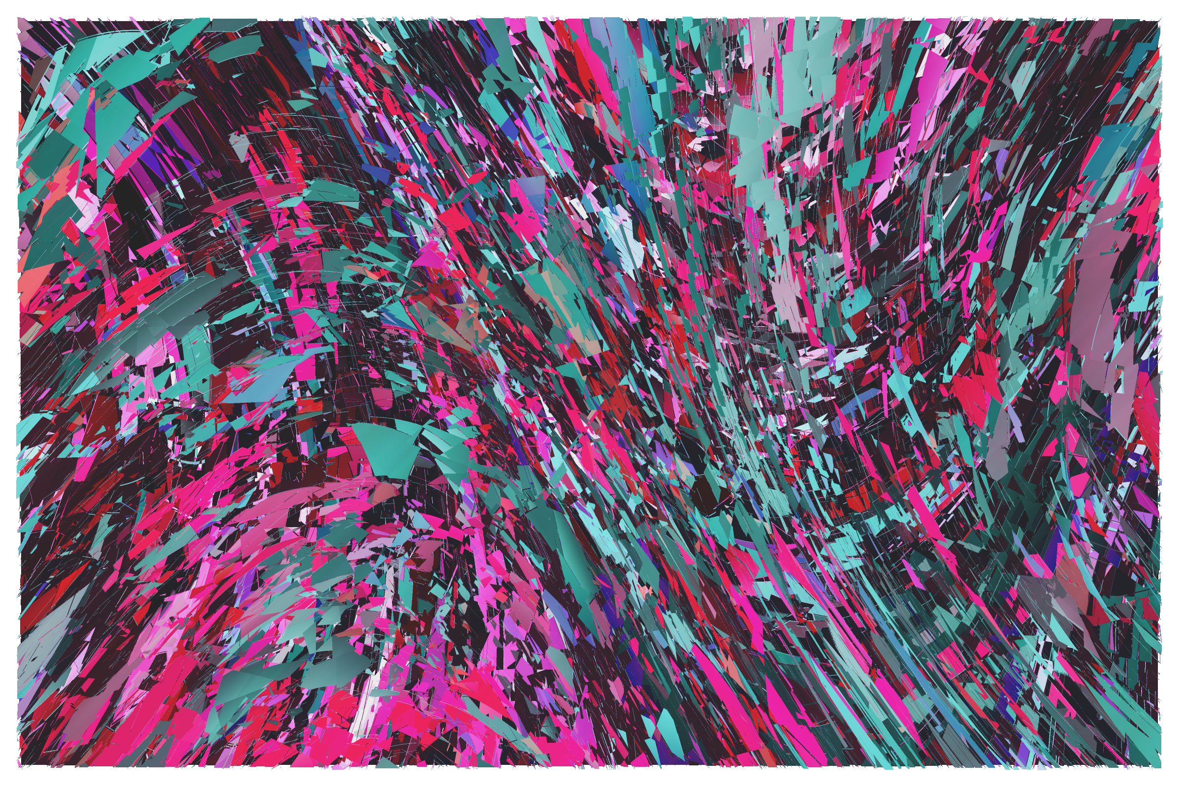 Art Blocks - Art Blocks v2 - Erratic #294 - NFT # 362000294