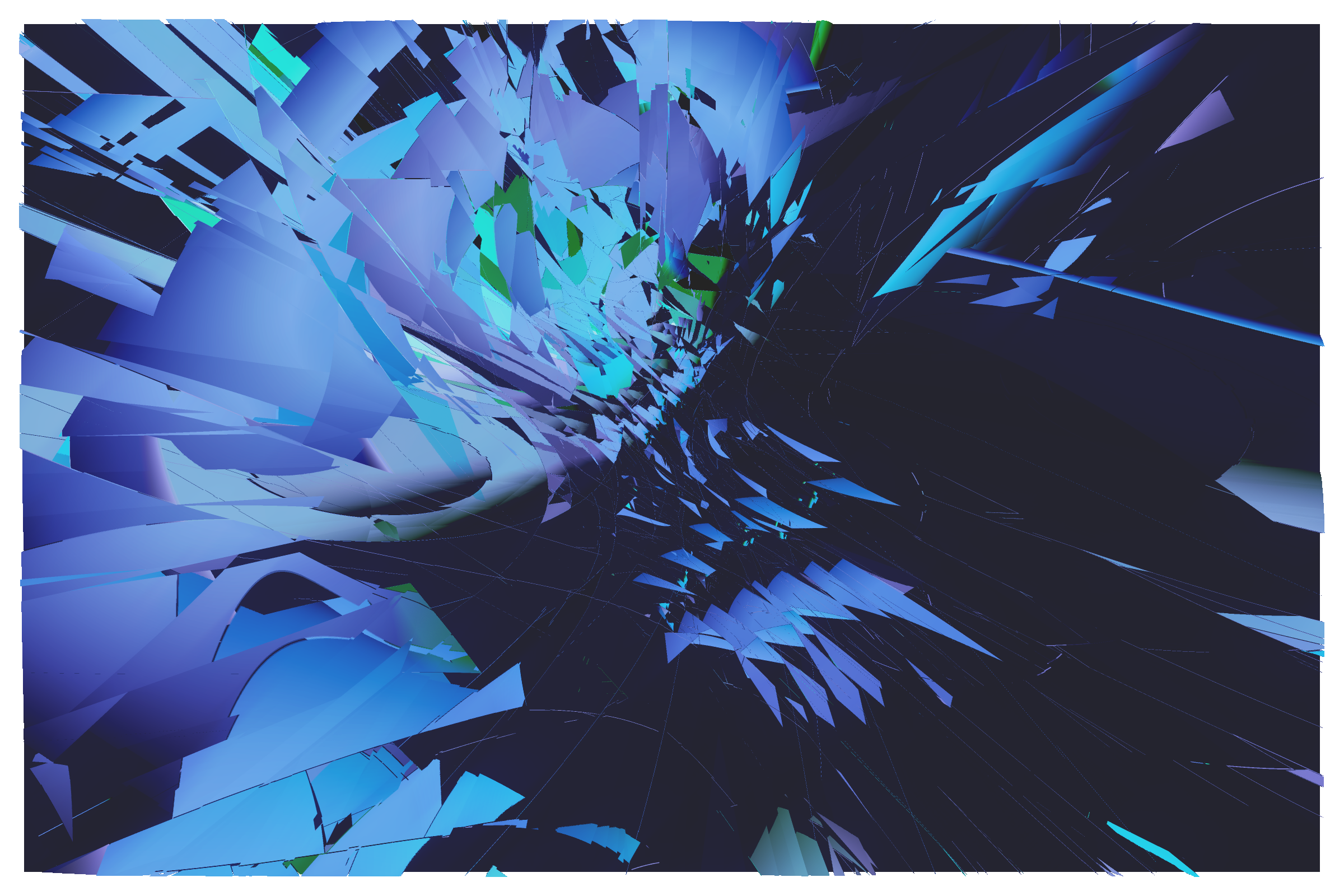 Art Blocks - Art Blocks v2 - Erratic #297 - NFT # 362000297