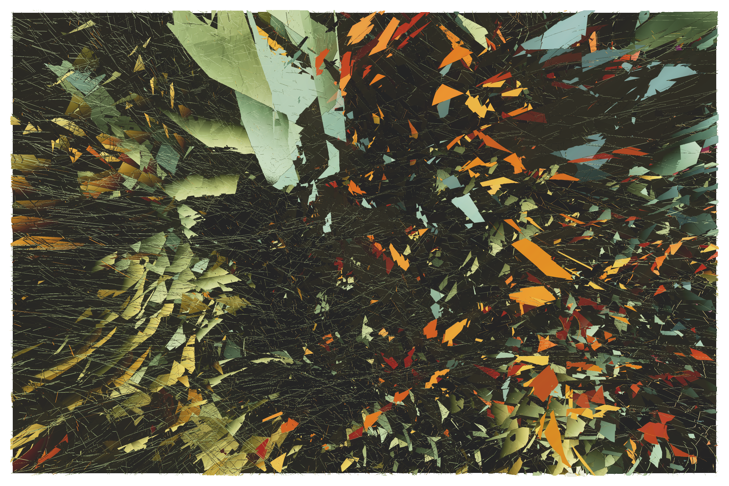 Art Blocks - Art Blocks v2 - Erratic #299 - NFT # 362000299