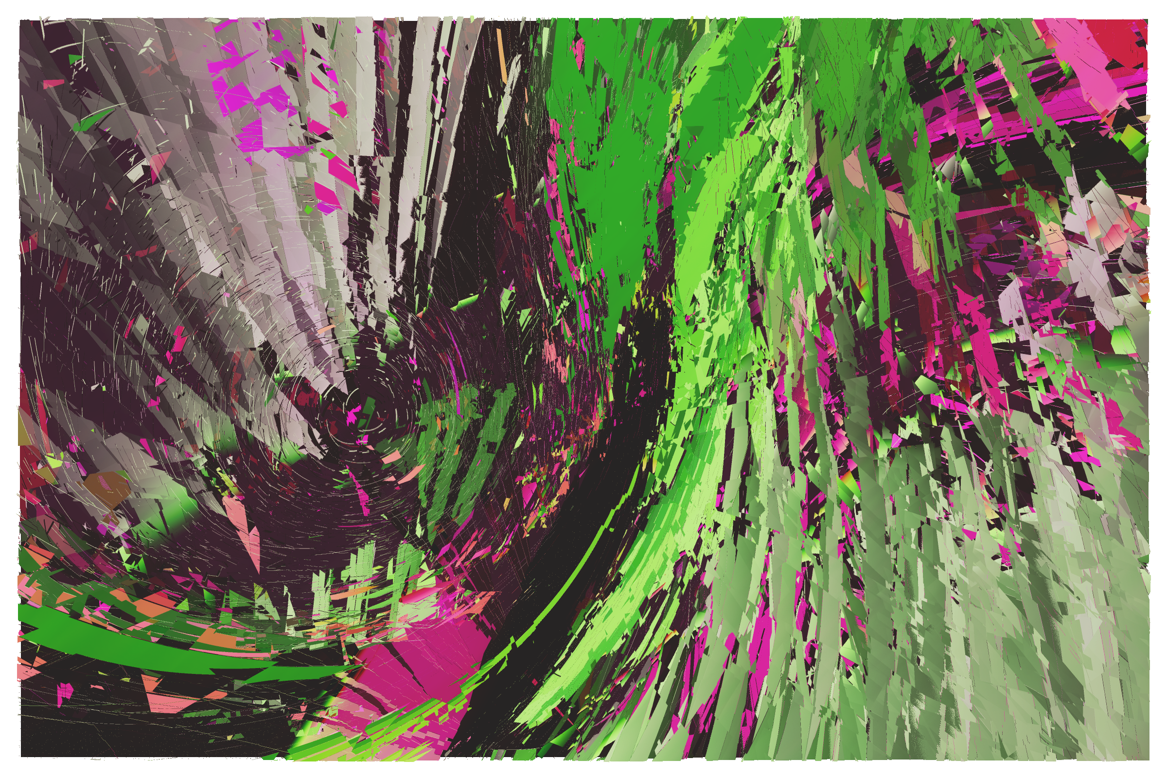 Art Blocks - Art Blocks v2 - Erratic #303 - NFT # 362000303