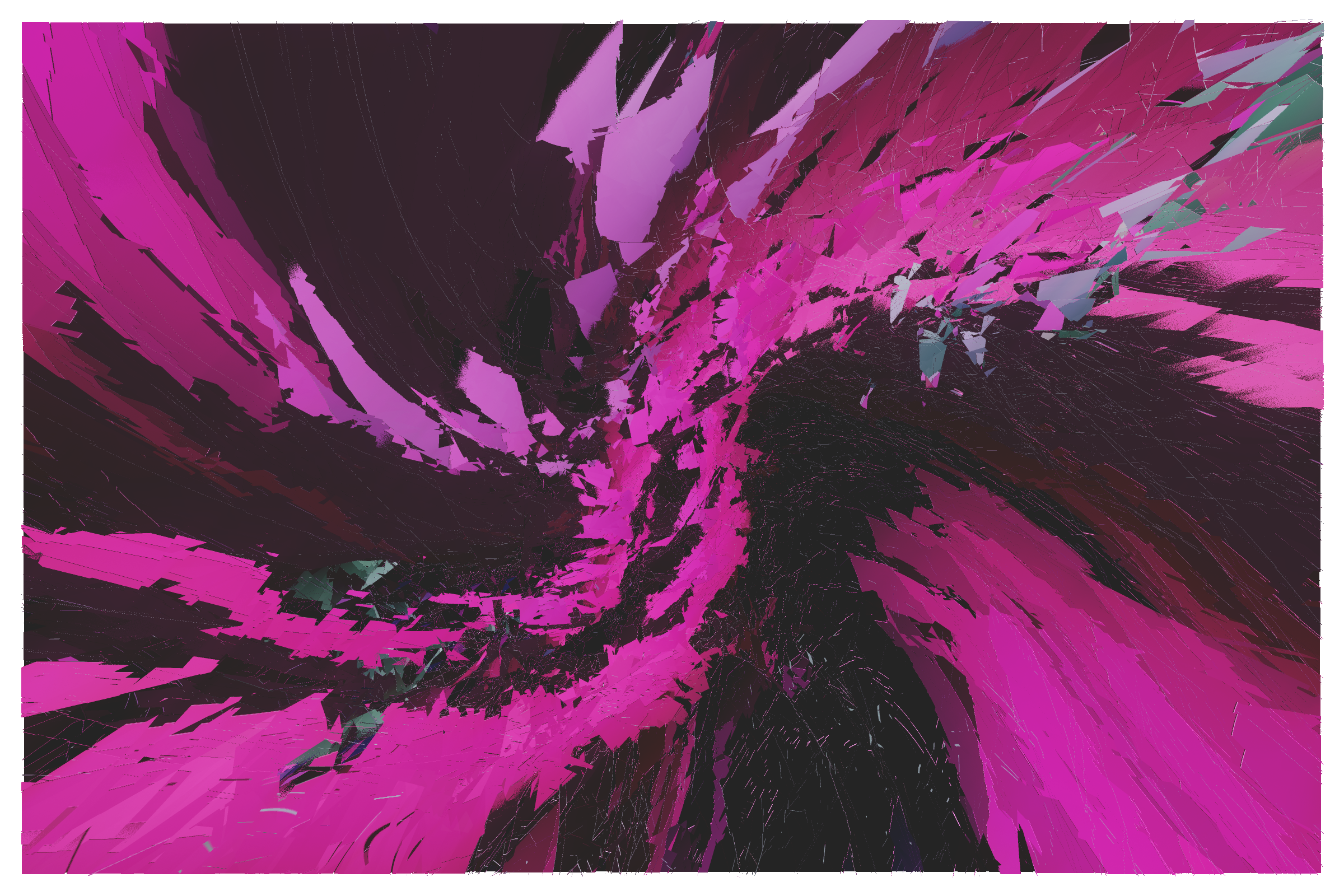 Art Blocks - Art Blocks v2 - Erratic #305 - NFT # 362000305