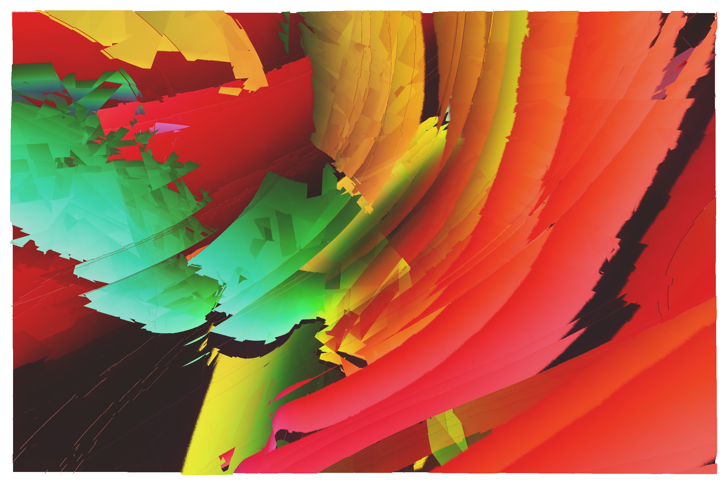 Art Blocks - Art Blocks v2 - Erratic #306 - NFT # 362000306