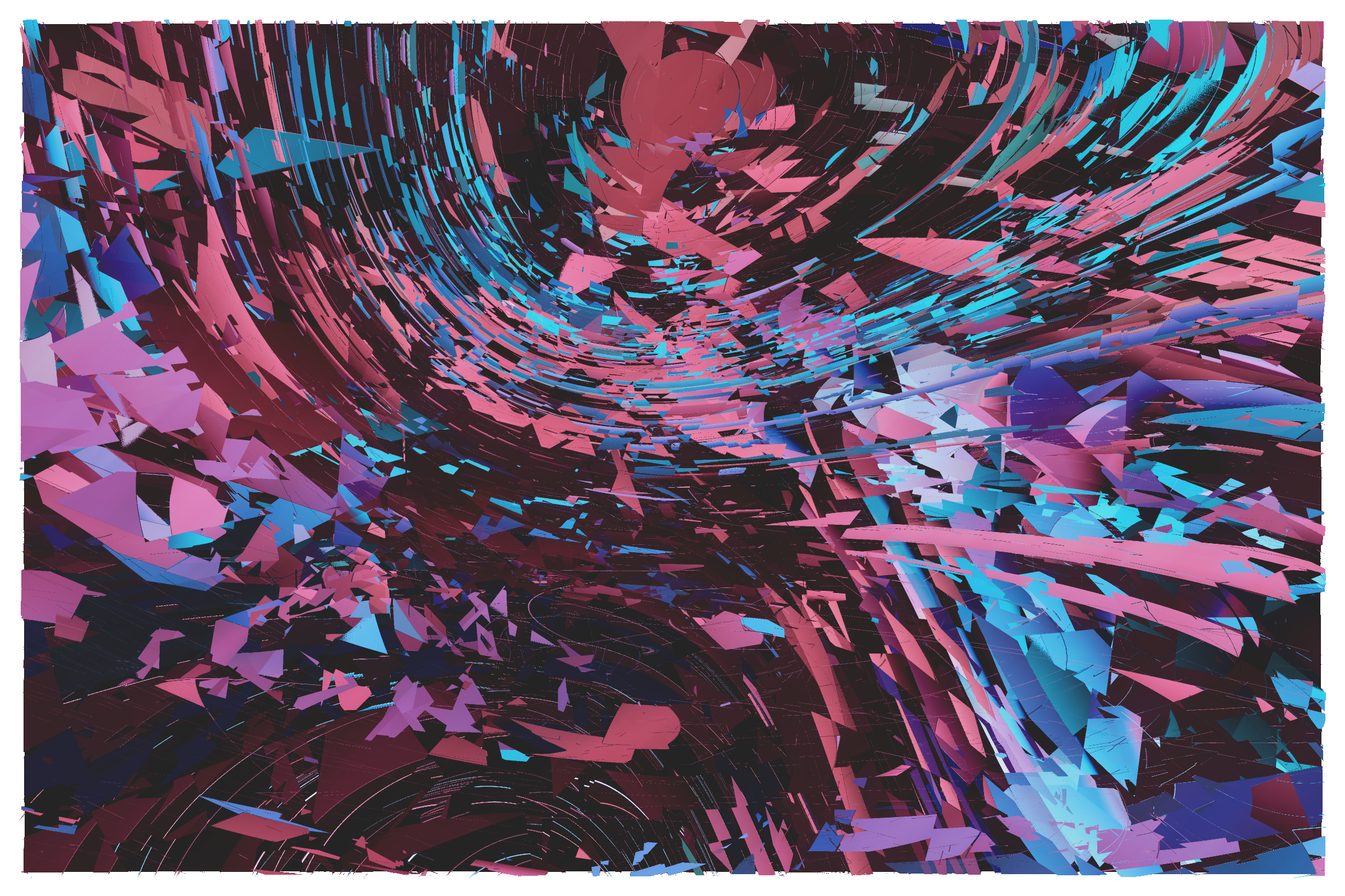 Art Blocks - Art Blocks v2 - Erratic #307 - NFT # 362000307