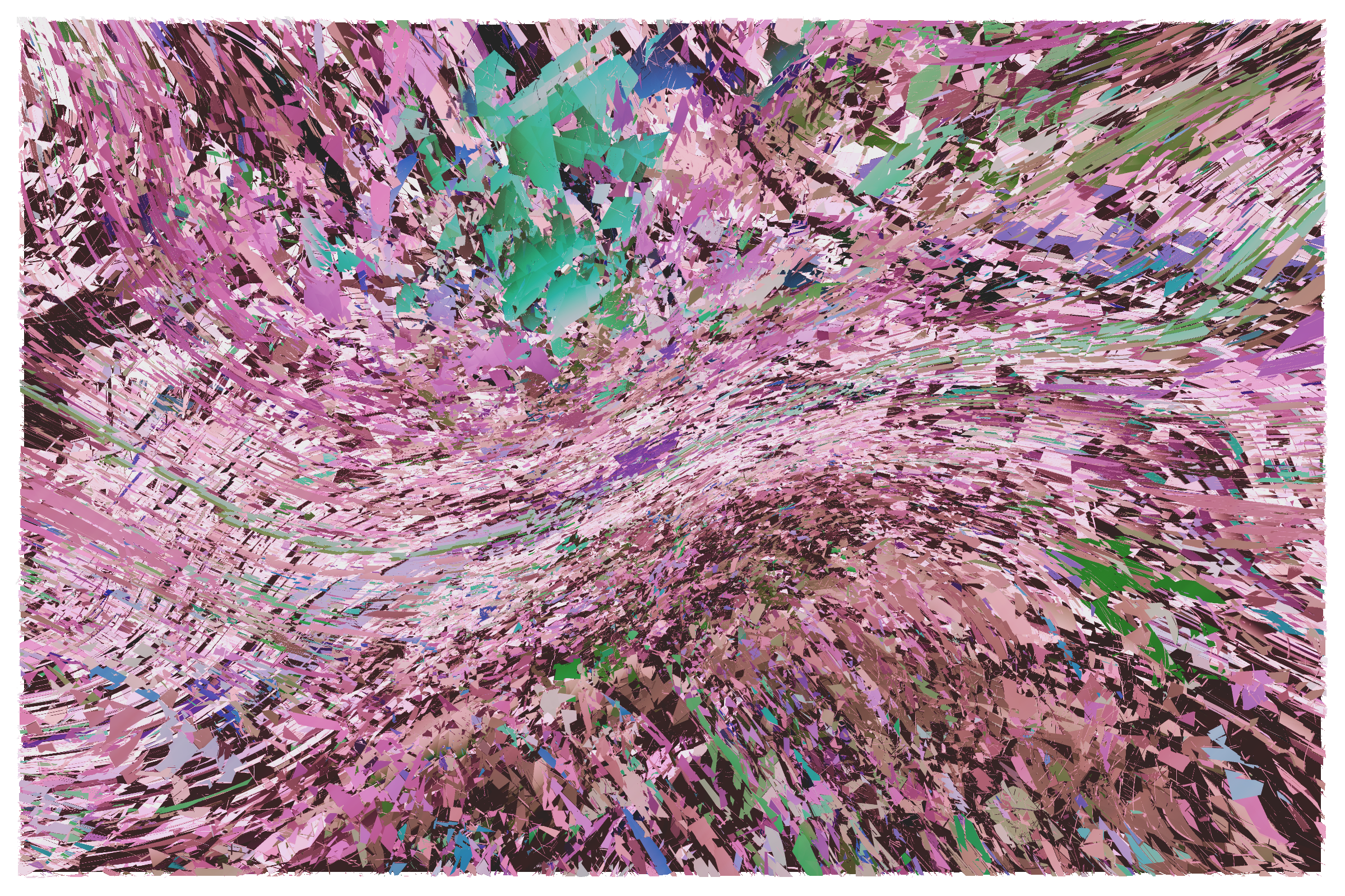 Art Blocks - Art Blocks v2 - Erratic #309 - NFT # 362000309