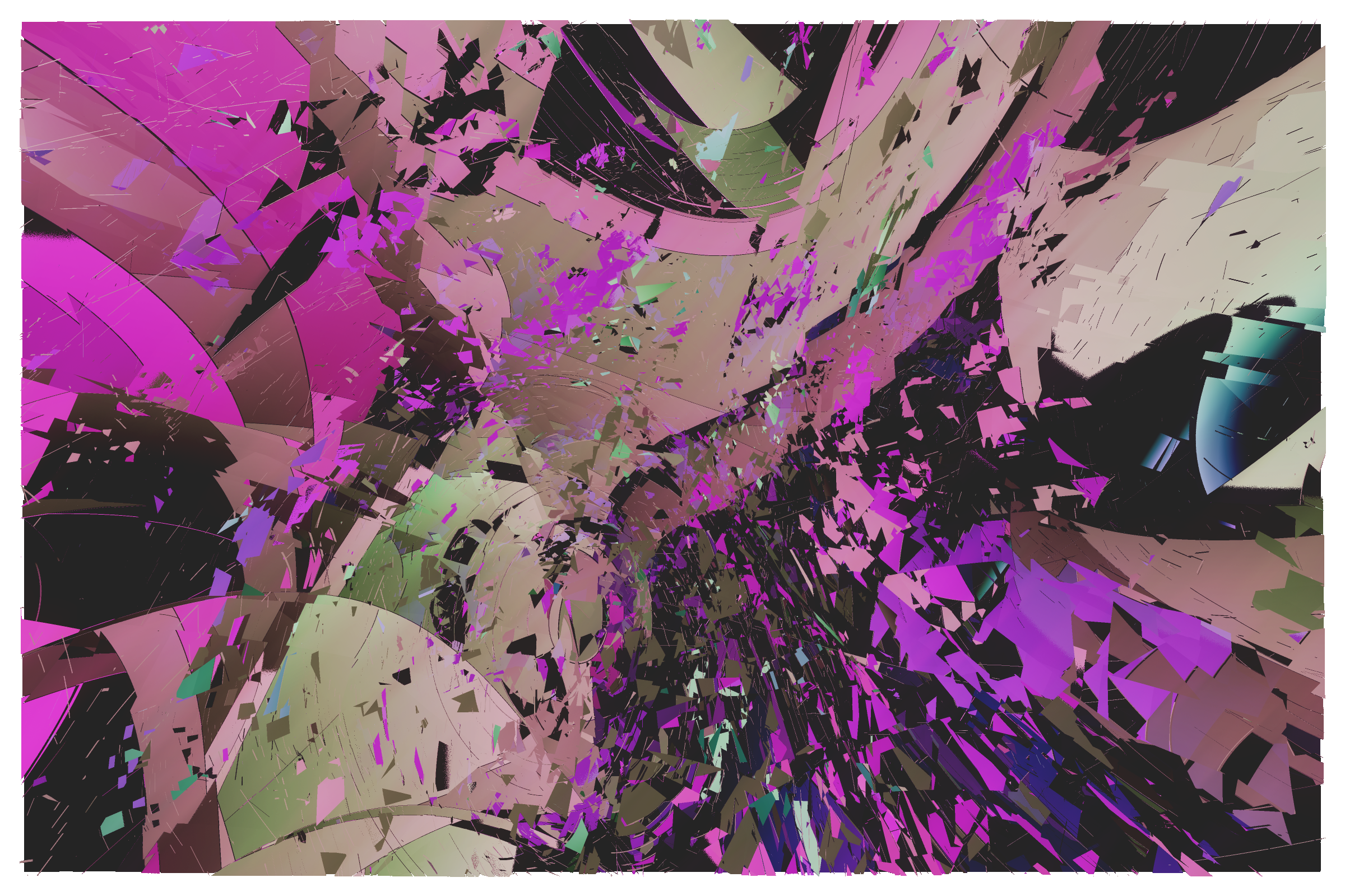 Art Blocks - Art Blocks v2 - Erratic #313 - NFT # 362000313