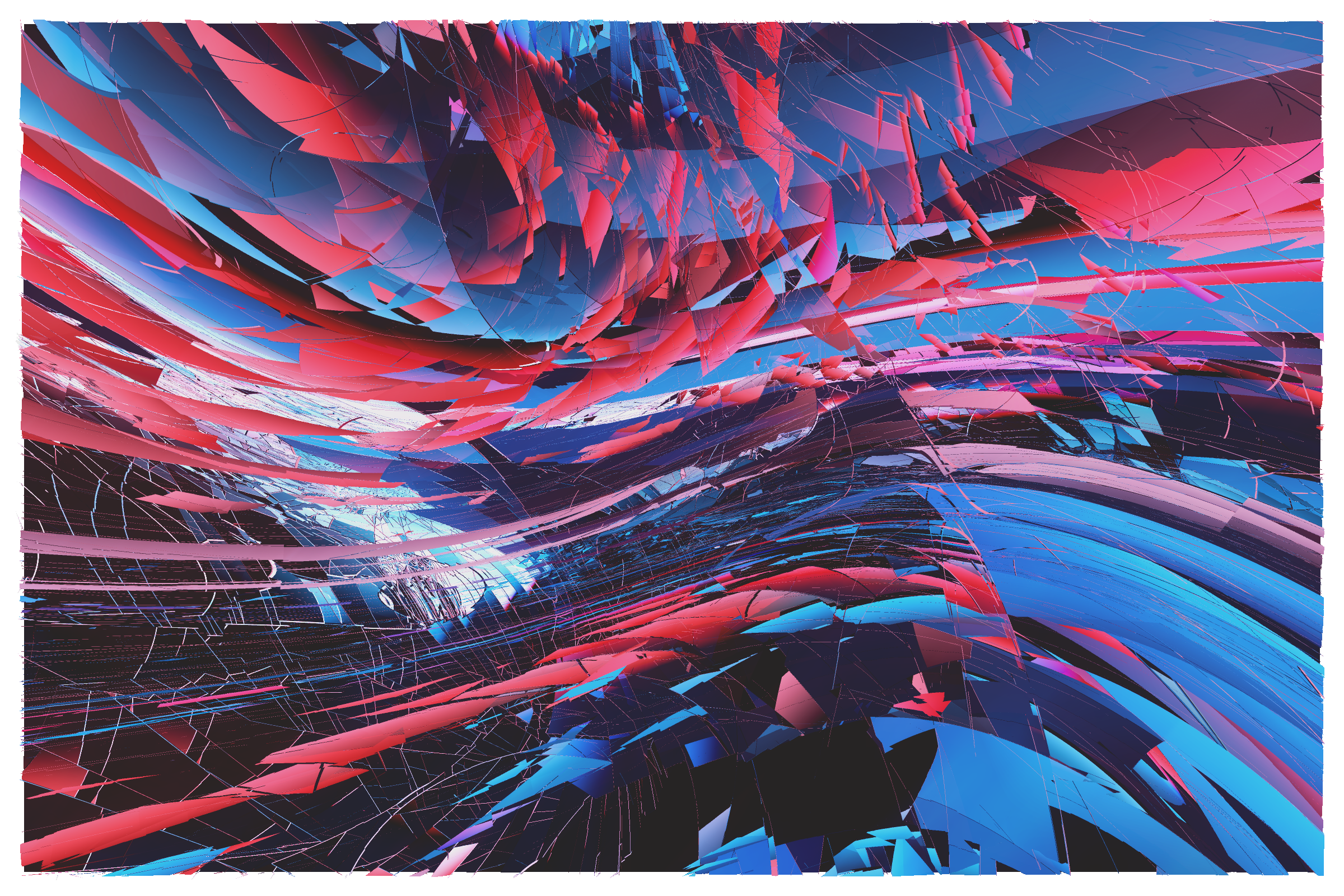 Art Blocks - Art Blocks v2 - Erratic #318 - NFT # 362000318