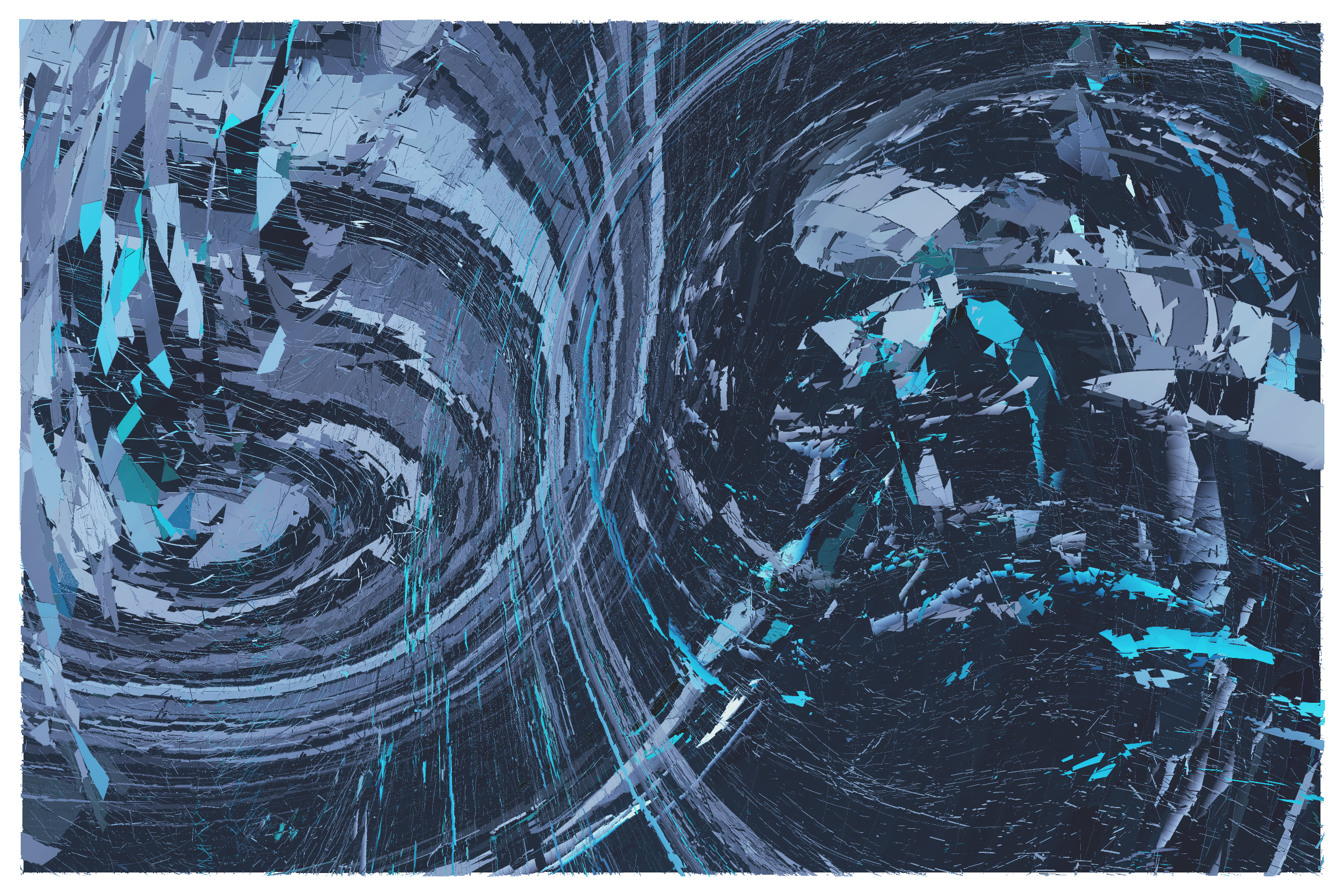 Art Blocks - Art Blocks v2 - Erratic #322 - NFT # 362000322