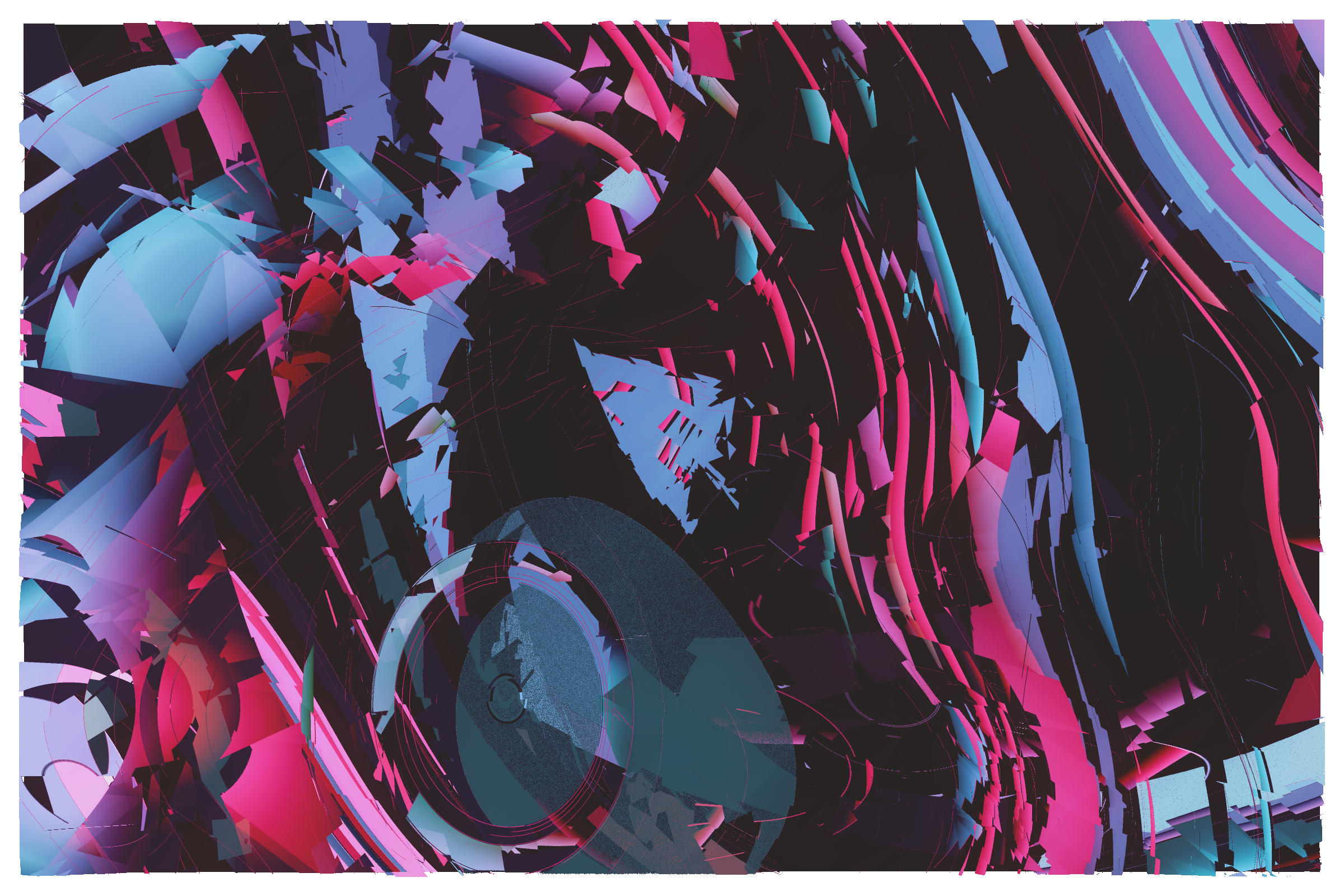 Art Blocks - Art Blocks v2 - Erratic #329 - NFT # 362000329