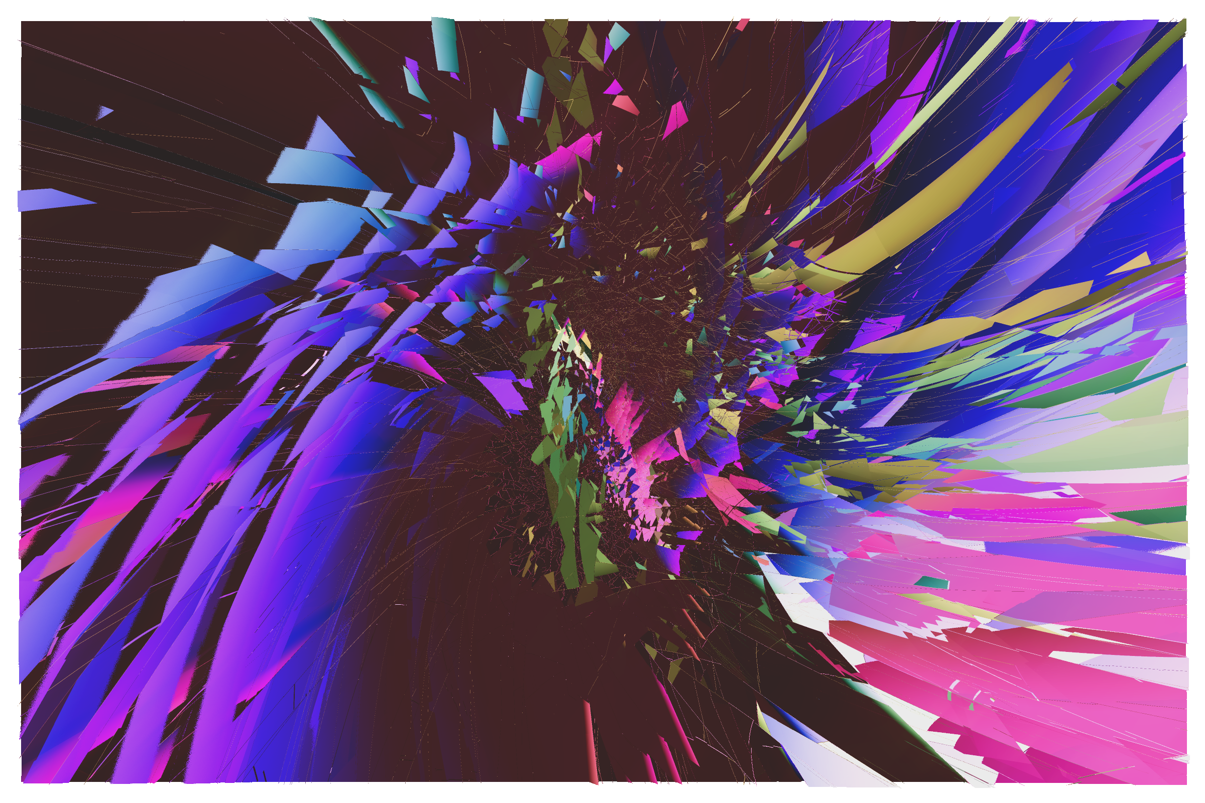 Art Blocks - Art Blocks v2 - Erratic #331 - NFT # 362000331