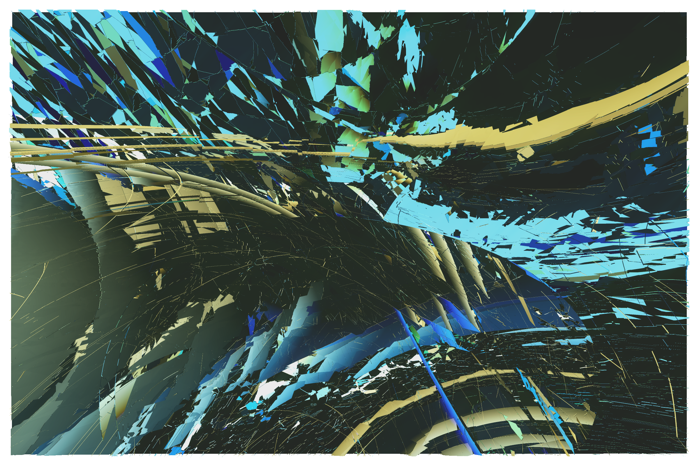 Art Blocks - Art Blocks v2 - Erratic #335 - NFT # 362000335