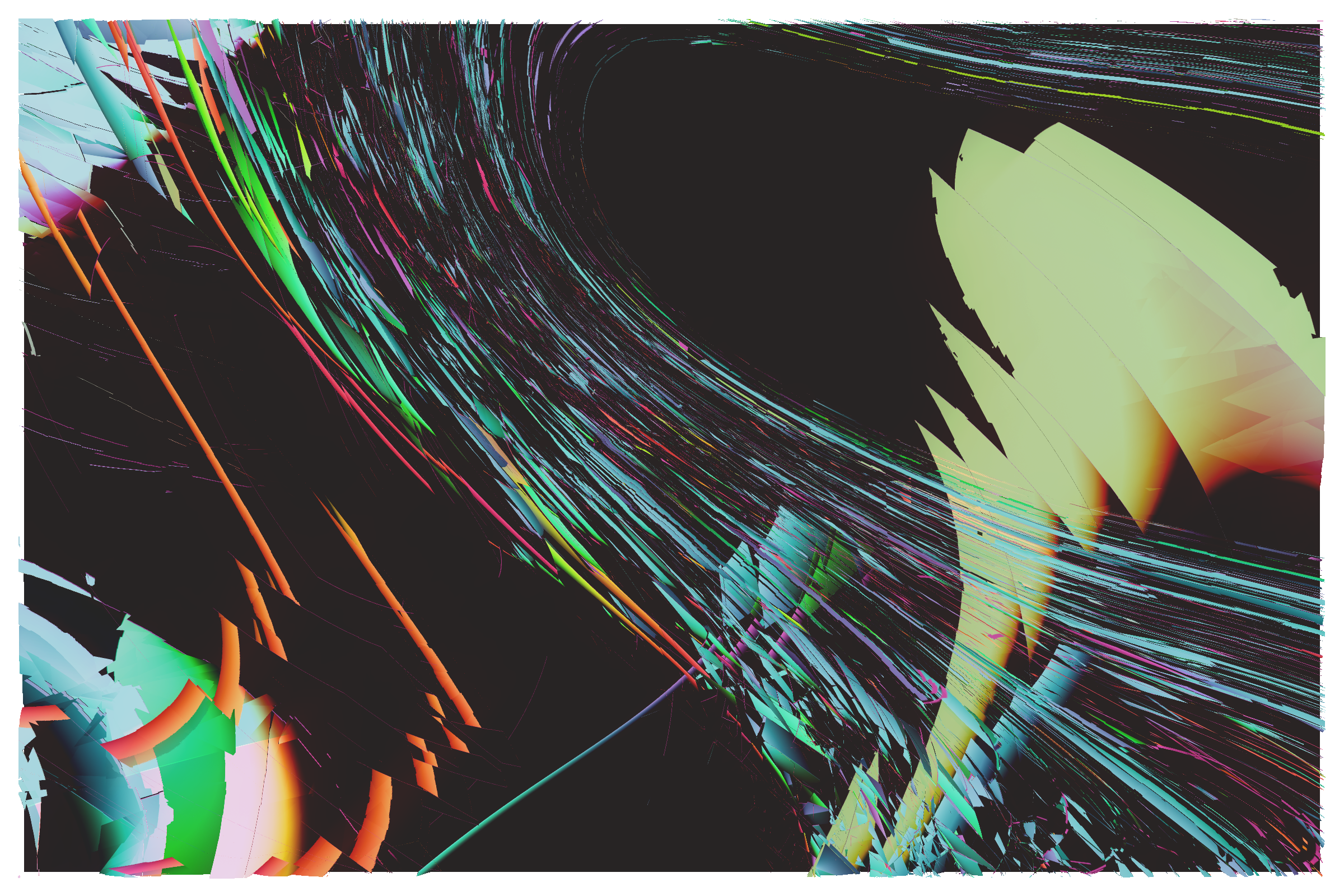 Art Blocks - Art Blocks v2 - Erratic #336 - NFT # 362000336