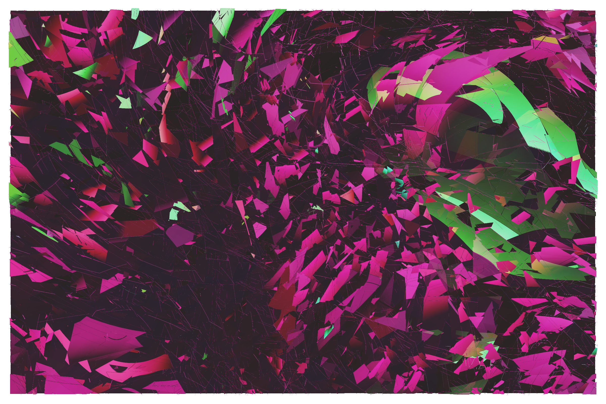 Art Blocks - Art Blocks v2 - Erratic #337 - NFT # 362000337