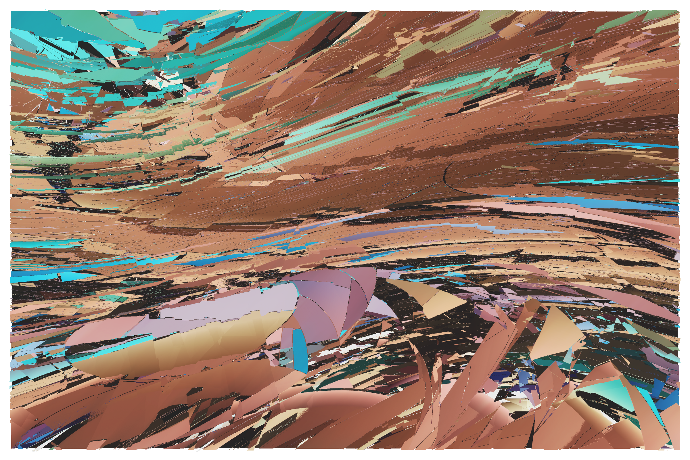 Art Blocks - Art Blocks v2 - Erratic #338 - NFT # 362000338