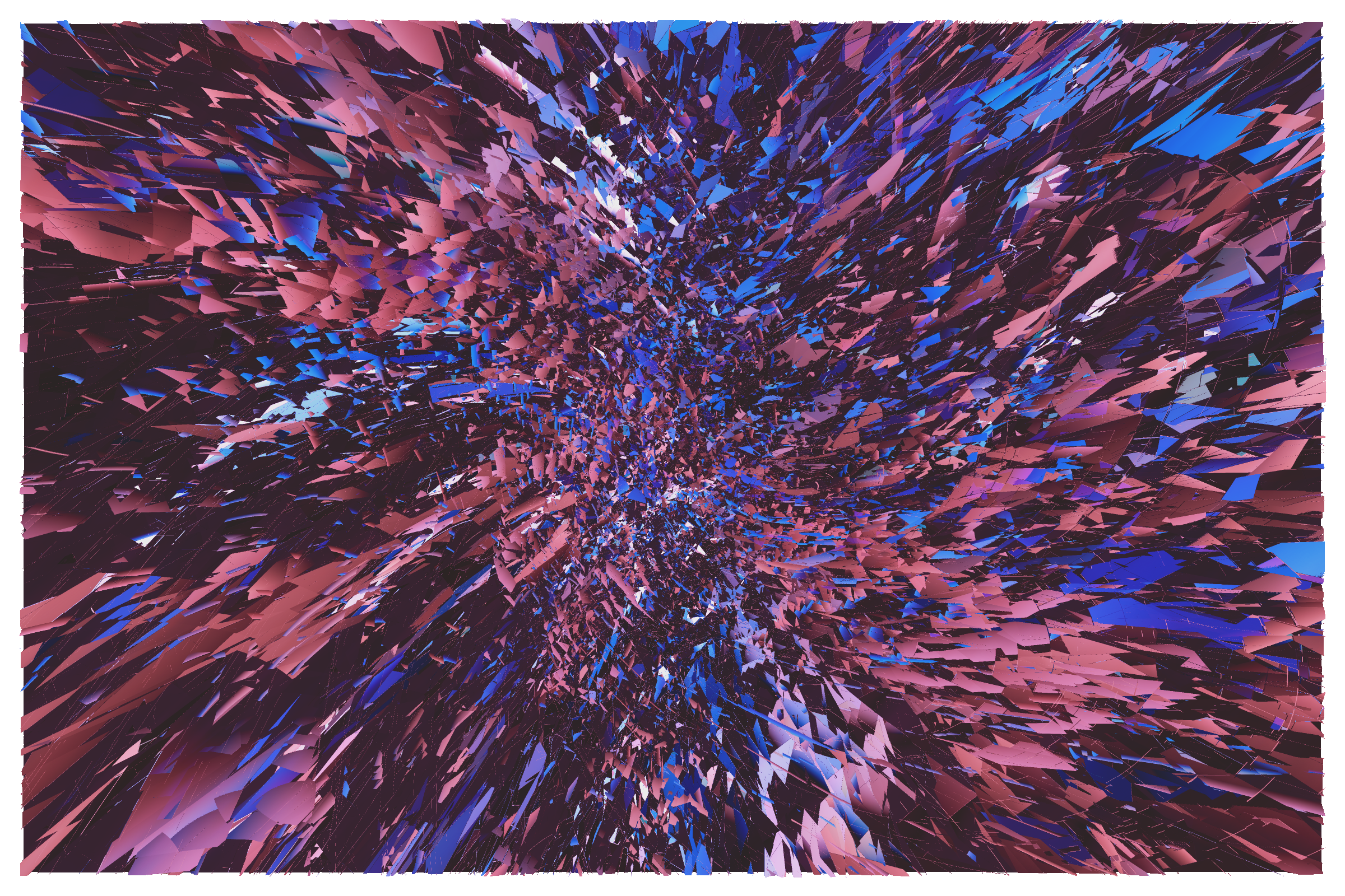 Art Blocks - Art Blocks v2 - Erratic #341 - NFT # 362000341