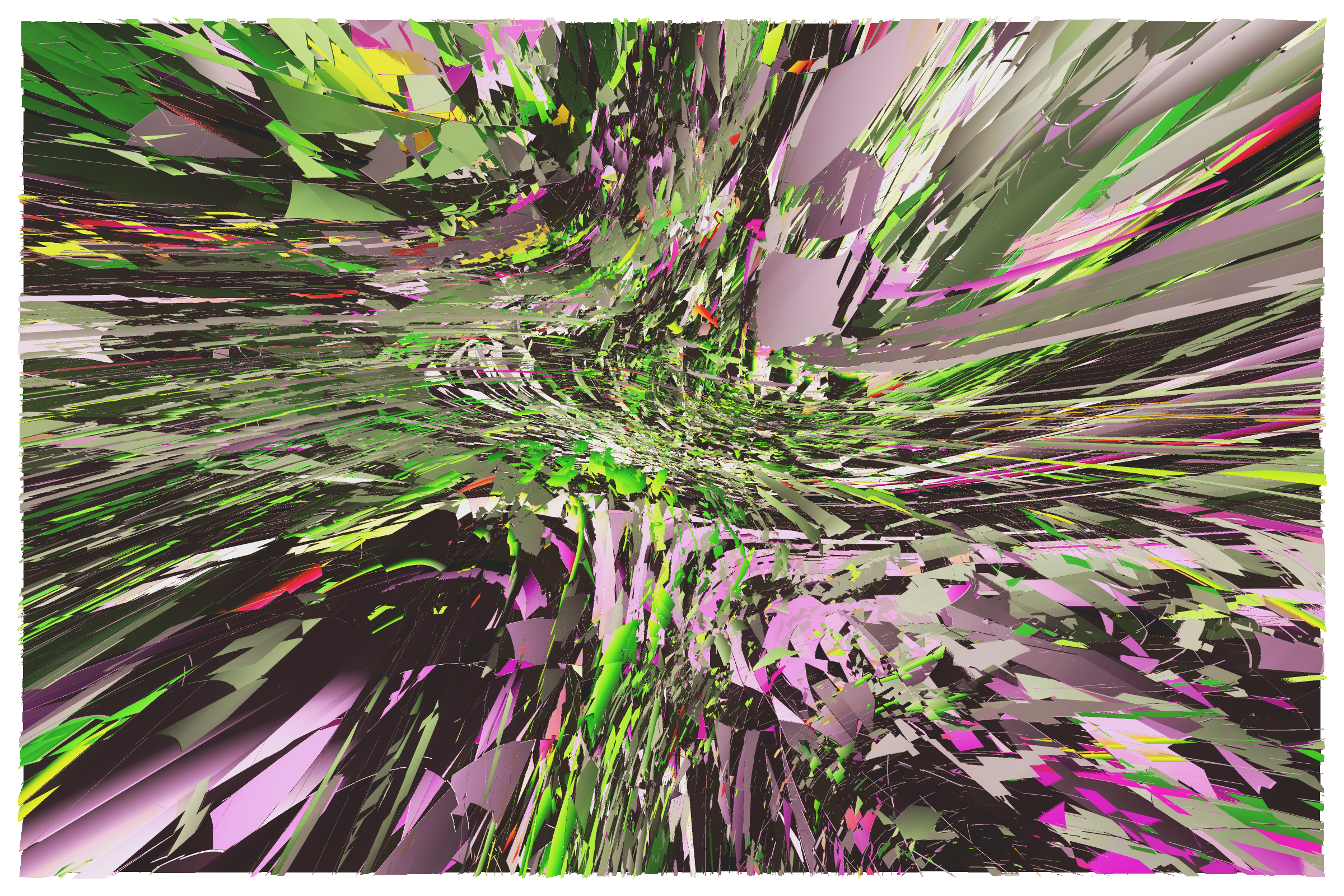 Art Blocks - Art Blocks v2 - Erratic #345 - NFT # 362000345